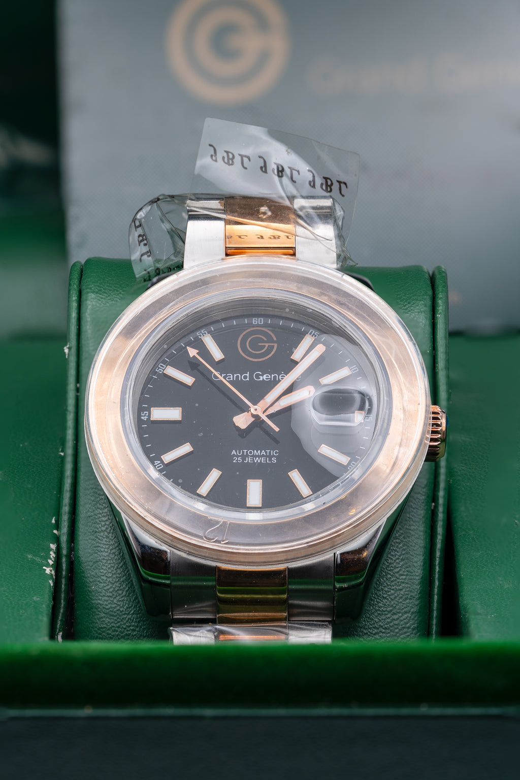 OROLOGIO  GRAND GENEVE  SOLO TEMPO  NUOVO  CASSA MM 43