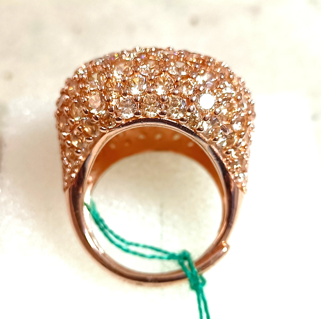 ANELLI MULTICOLORE IN ARGENTO 925  ALTA GIOIELLERIA