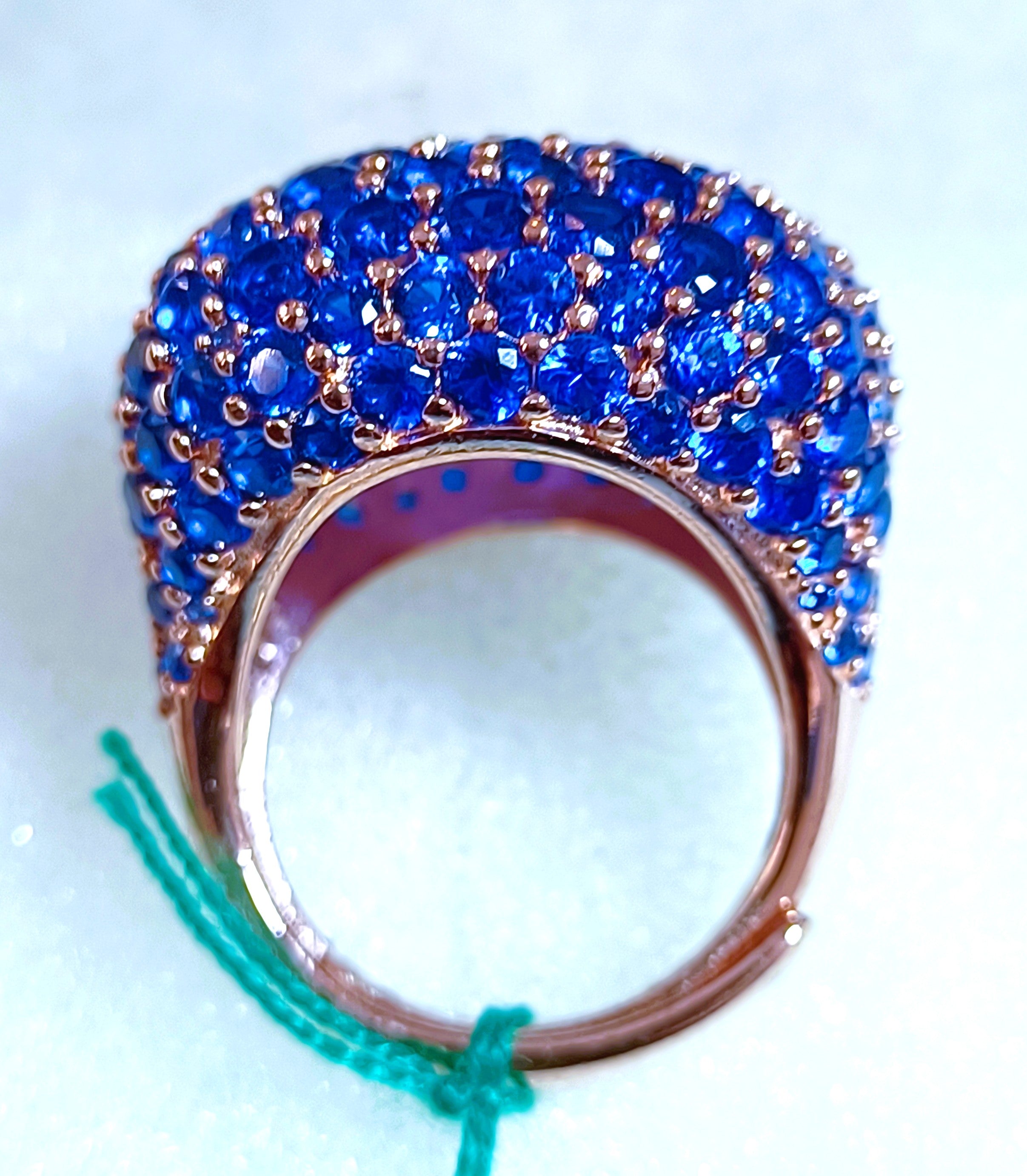 ANELLI MULTICOLORE IN ARGENTO 925  ALTA GIOIELLERIA