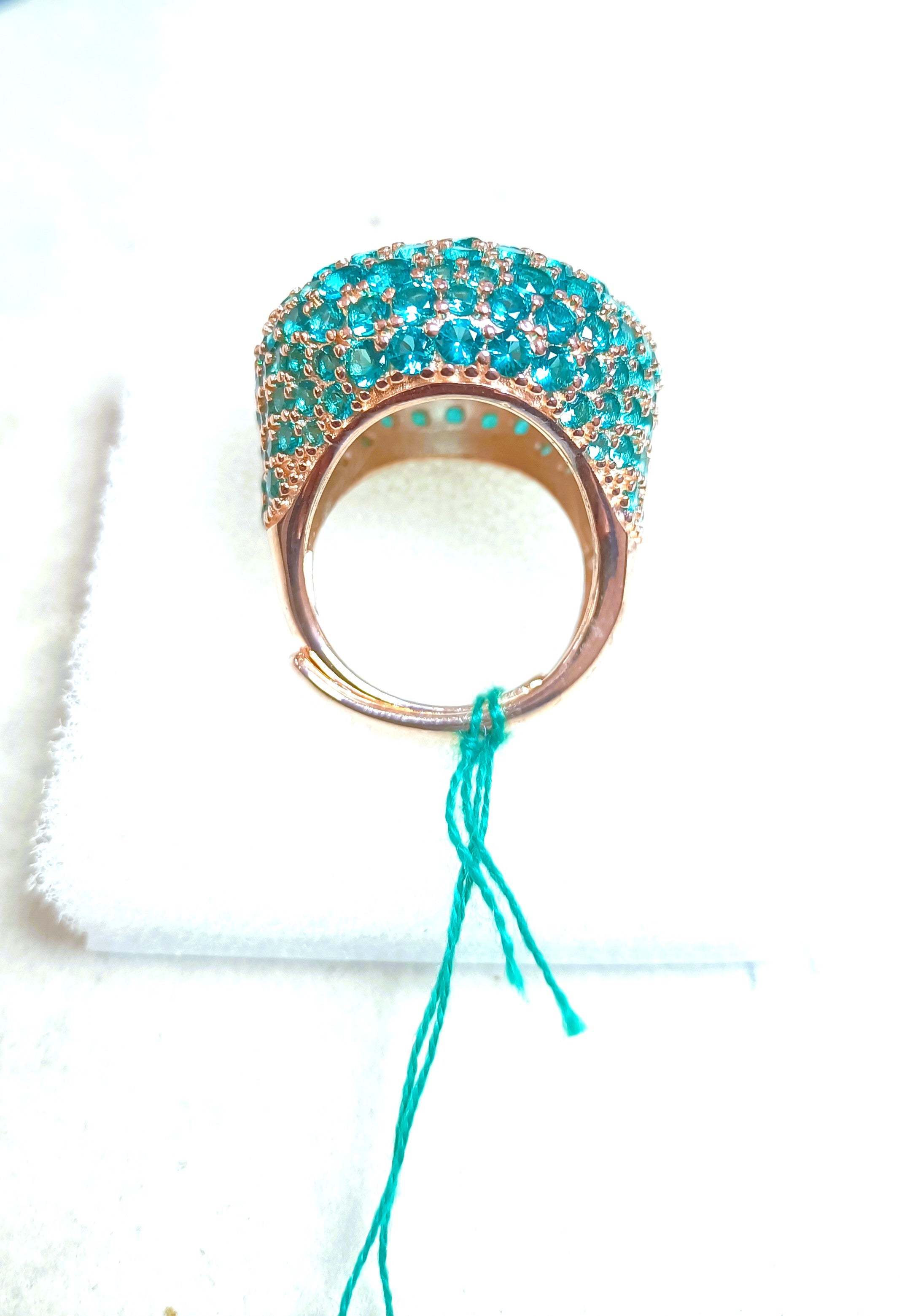 ANELLI MULTICOLORE IN ARGENTO 925  ALTA GIOIELLERIA