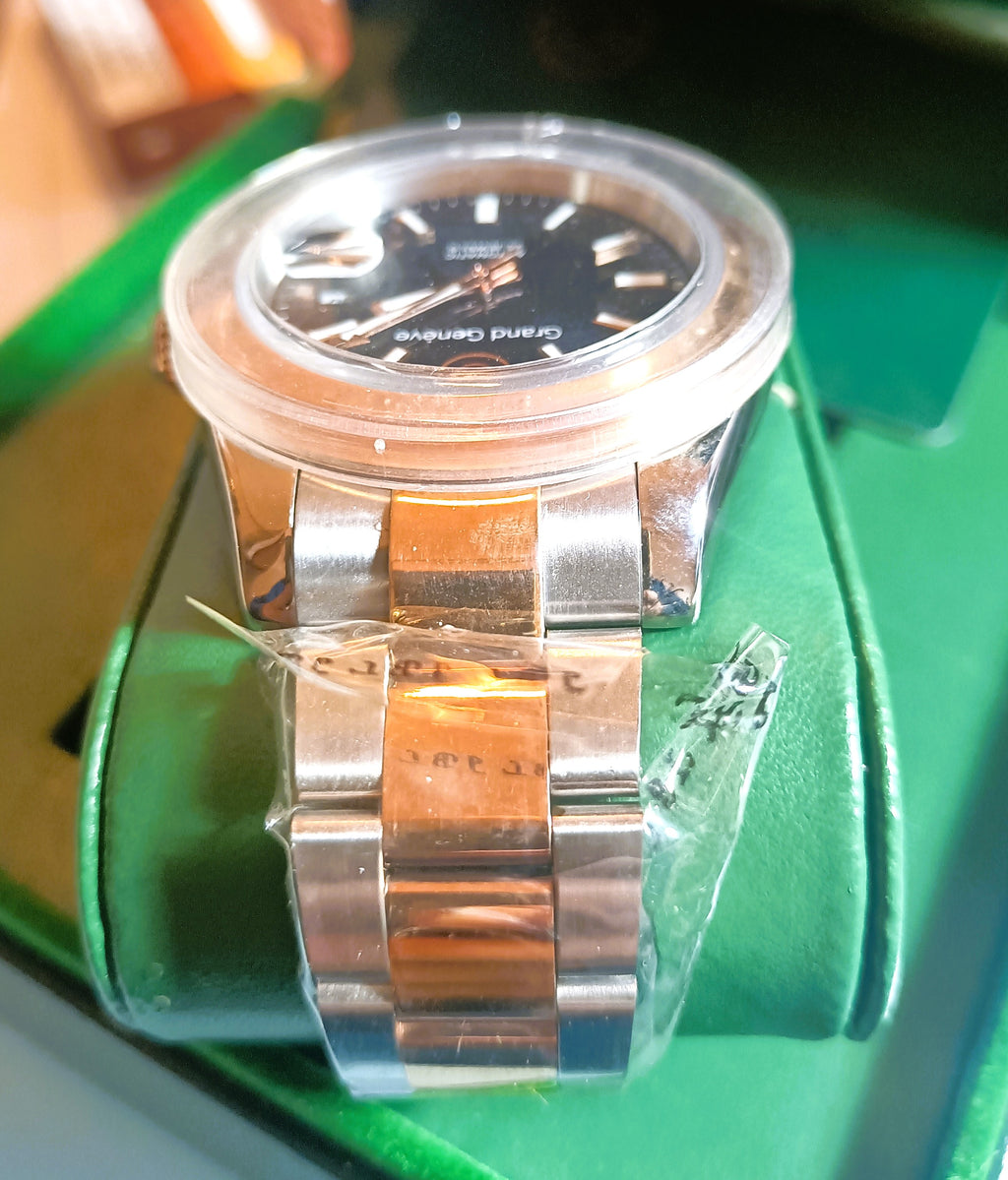 OROLOGIO  GRAND GENEVE  SOLO TEMPO  NUOVO  CASSA MM 43