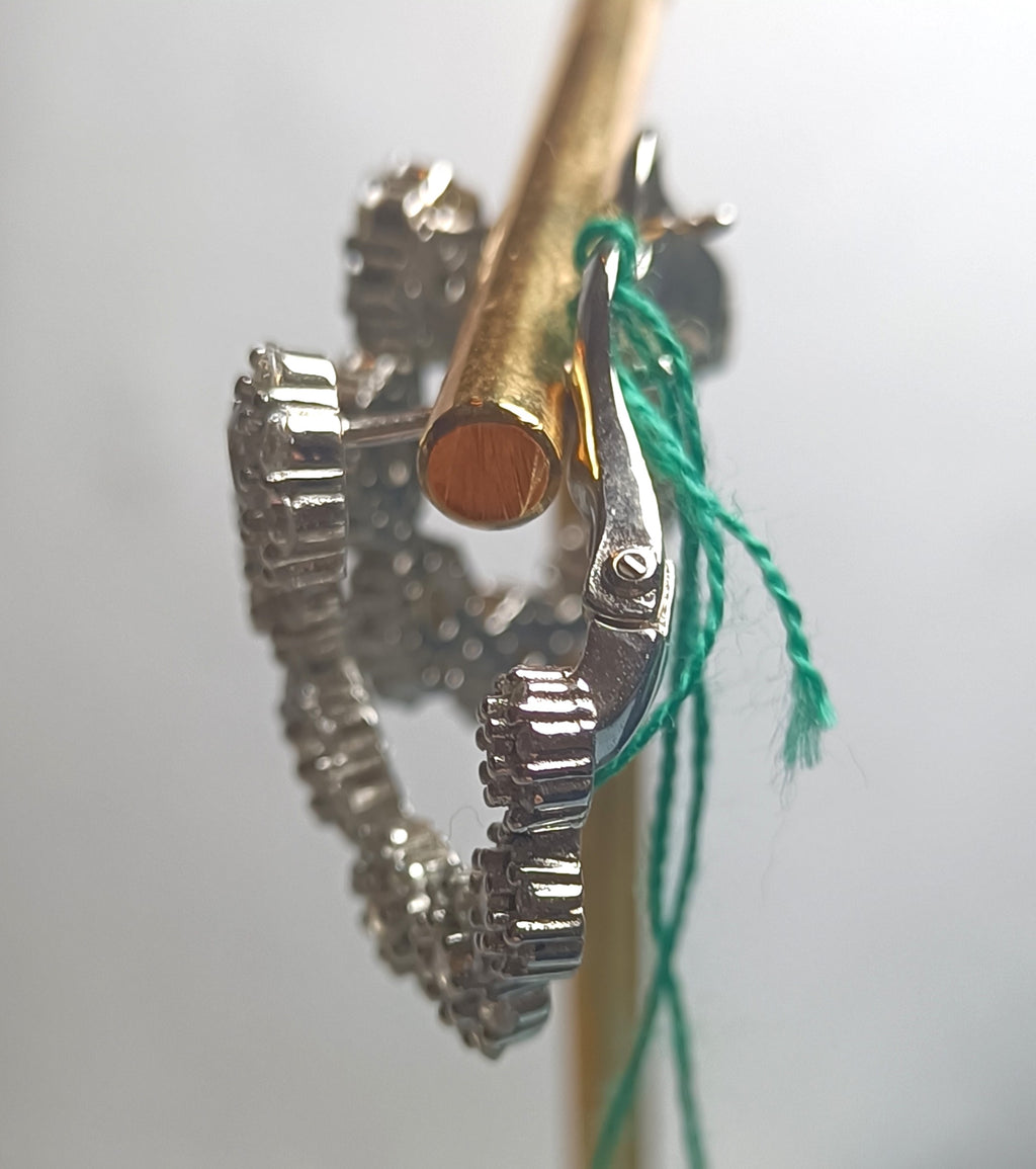 ORECCHINI IN ARGENTO 925 E ZIRCONI ALTISSIMA QUALITA'