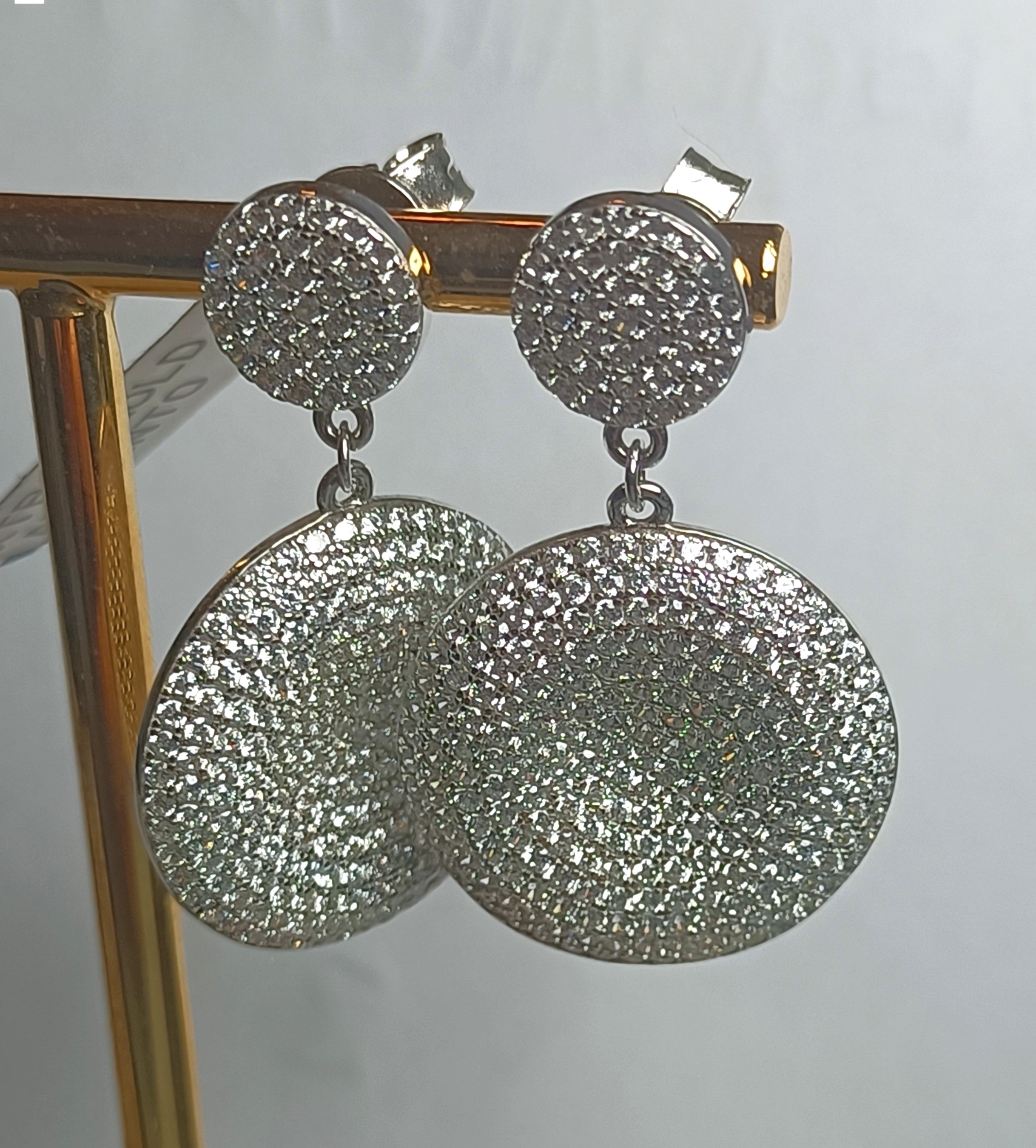 ORECCHINI IN ARGENTO 925 CON VETRI SWAROSKY