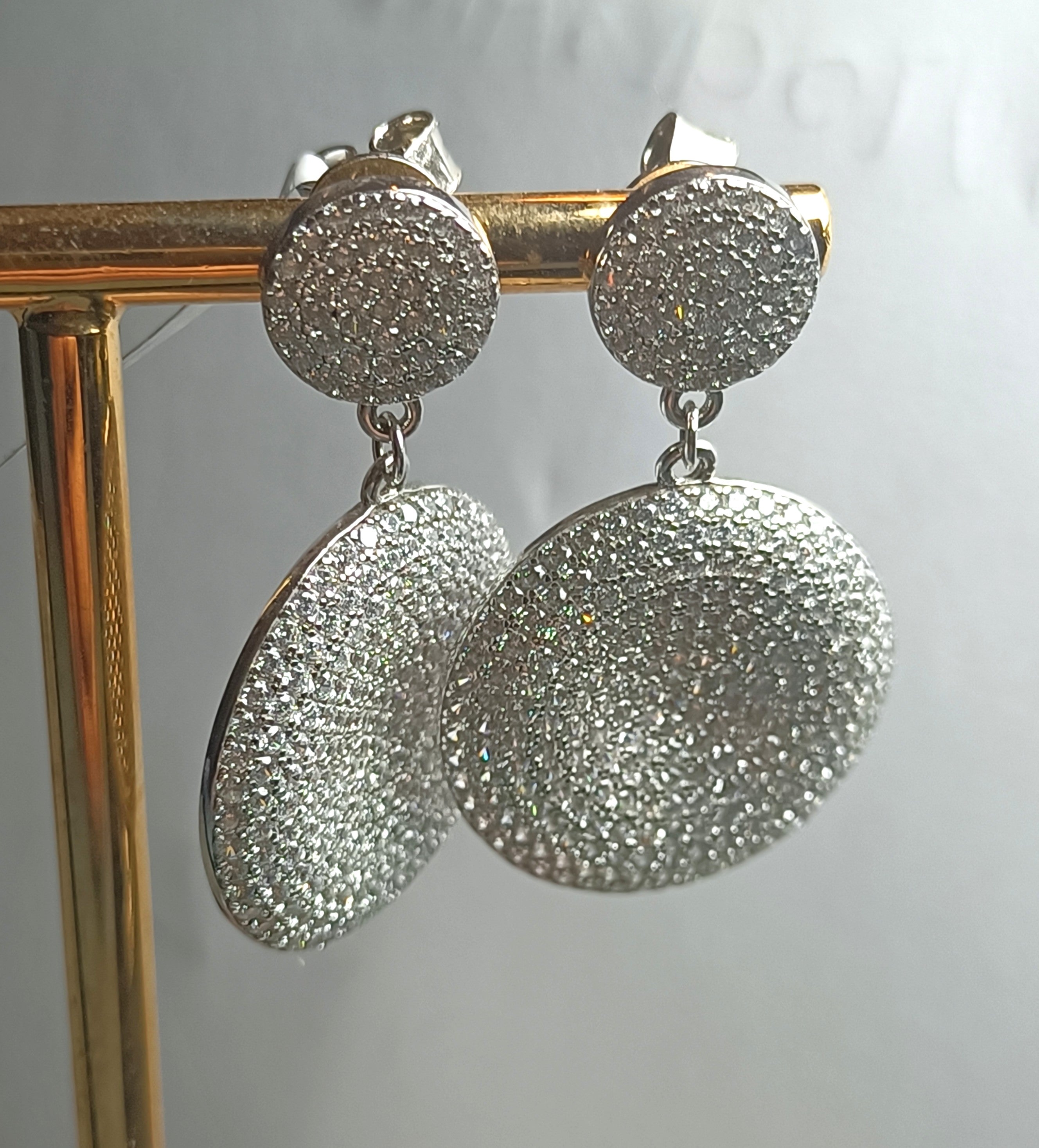 ORECCHINI IN ARGENTO 925 CON VETRI SWAROSKY