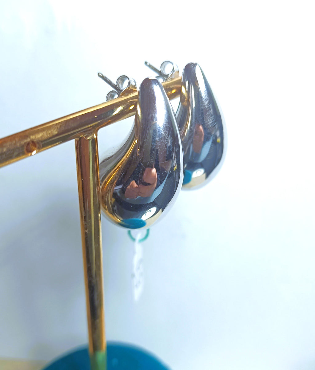 ORECCHINI IN ARGENTO 925 FORMA PERA COLLEZIONE 2024