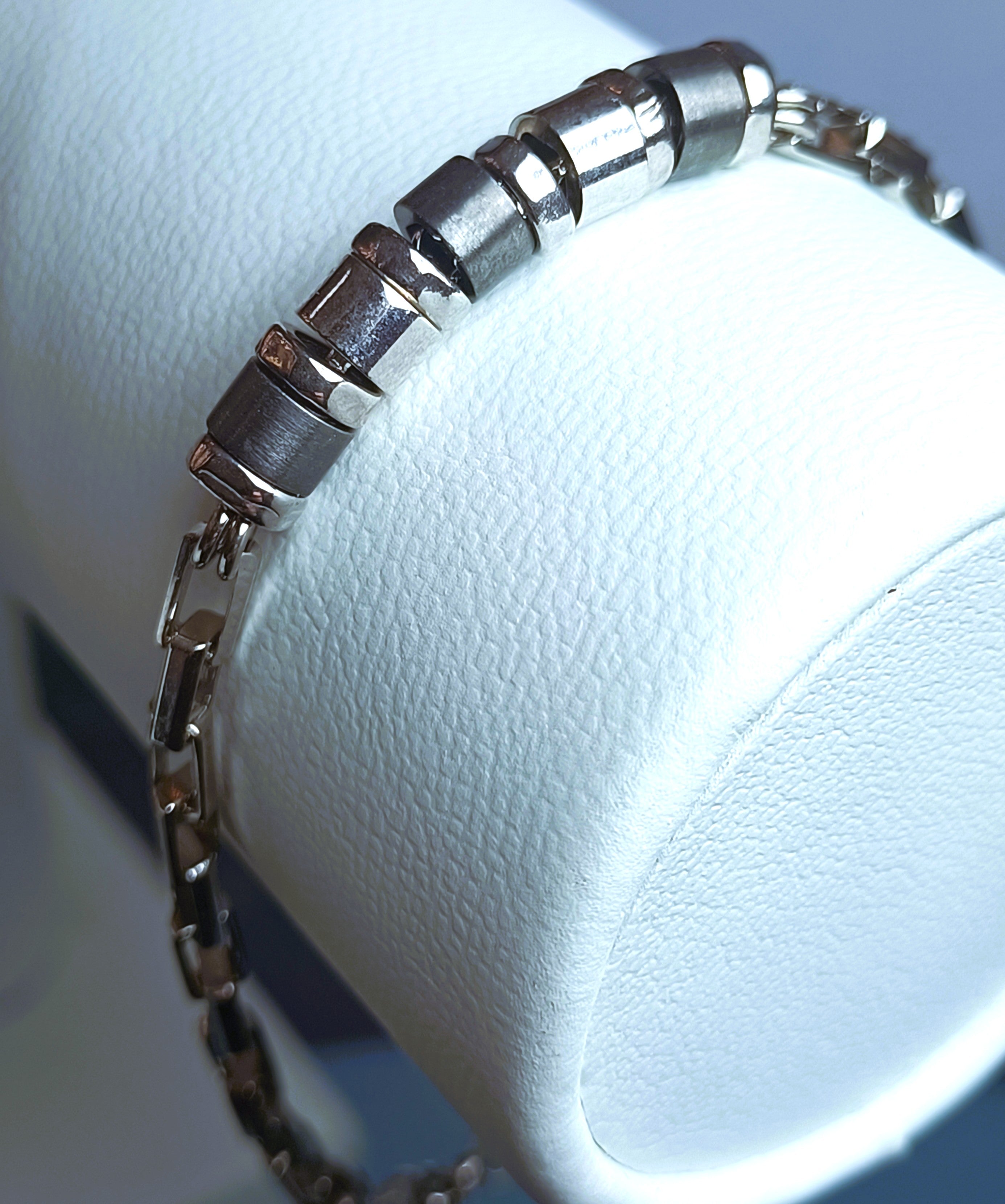 BRACCIALE DA UOMO ULTRA MODERNO IN ARGENTO 925