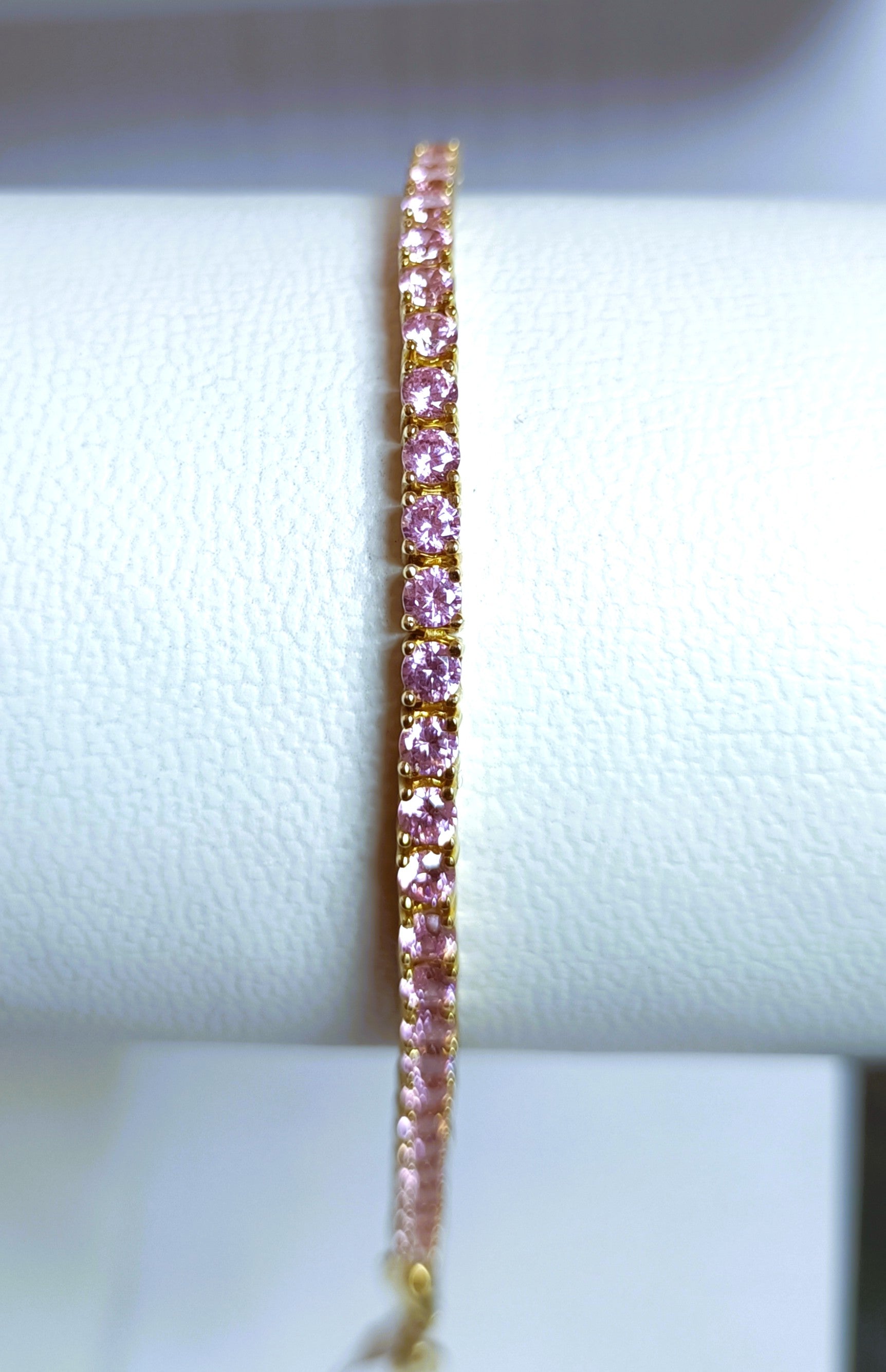 BRACCIALI COLORATI SEMITENNIS IN ARGENTO 925