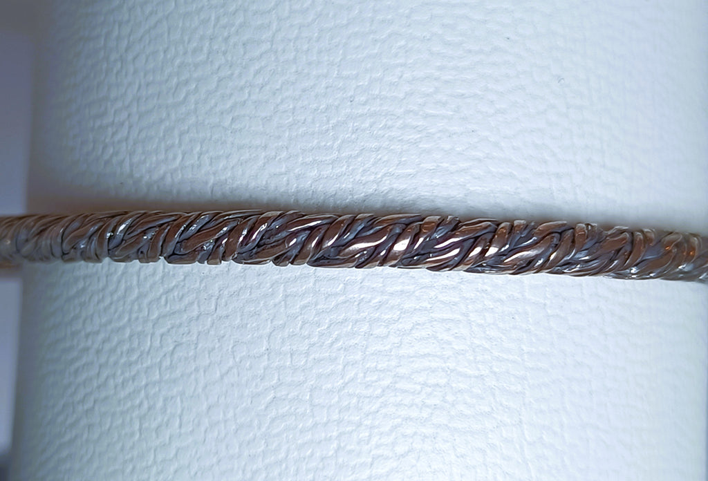 BRACCIALE DA UOMO IN ARGENTO BRUNITO 925