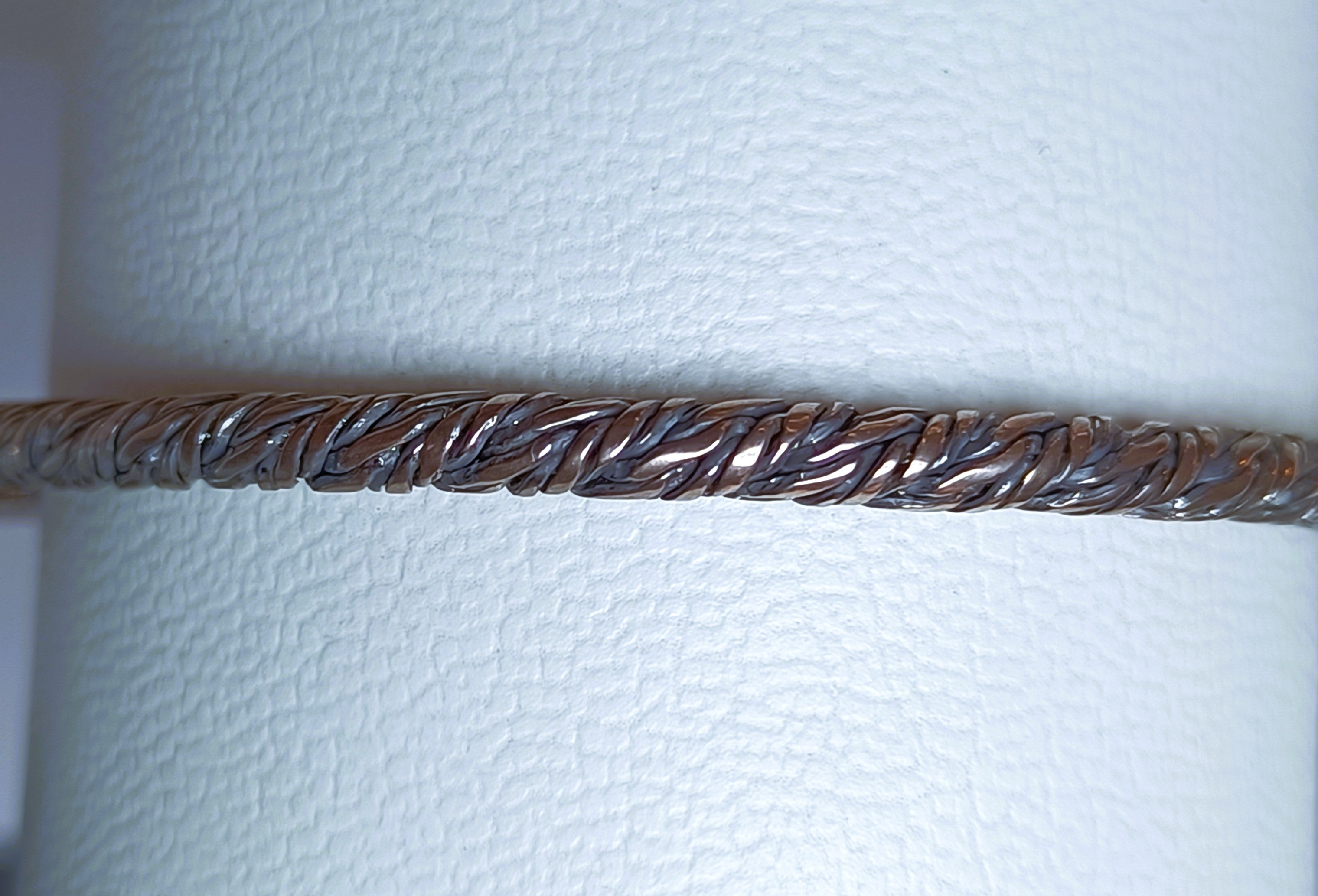 BRACCIALE DA UOMO IN ARGENTO BRUNITO 925