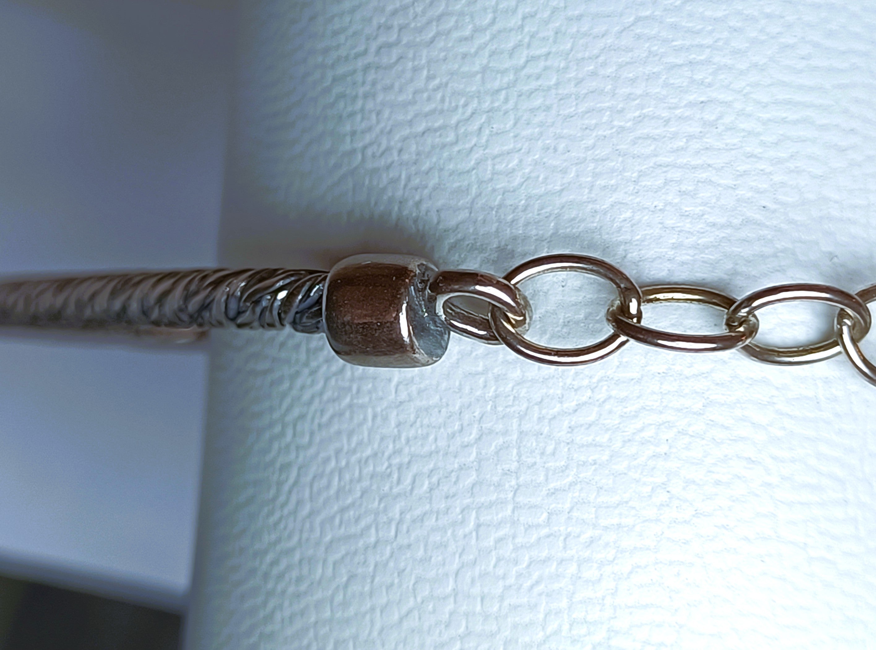 BRACCIALE DA UOMO IN ARGENTO BRUNITO 925