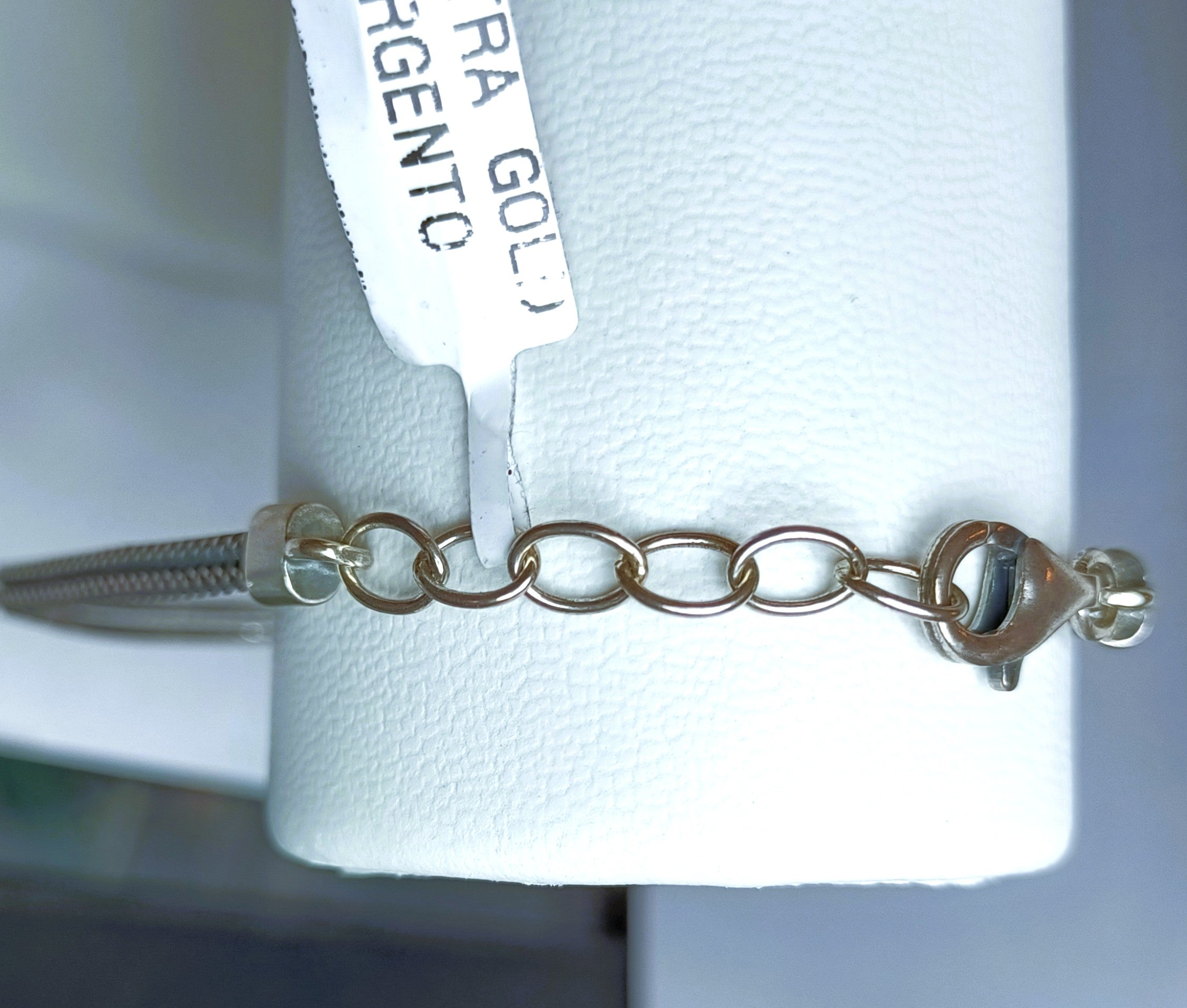 BRACCIALE IN ARGENTO 925 DA UOMO BRUNITO