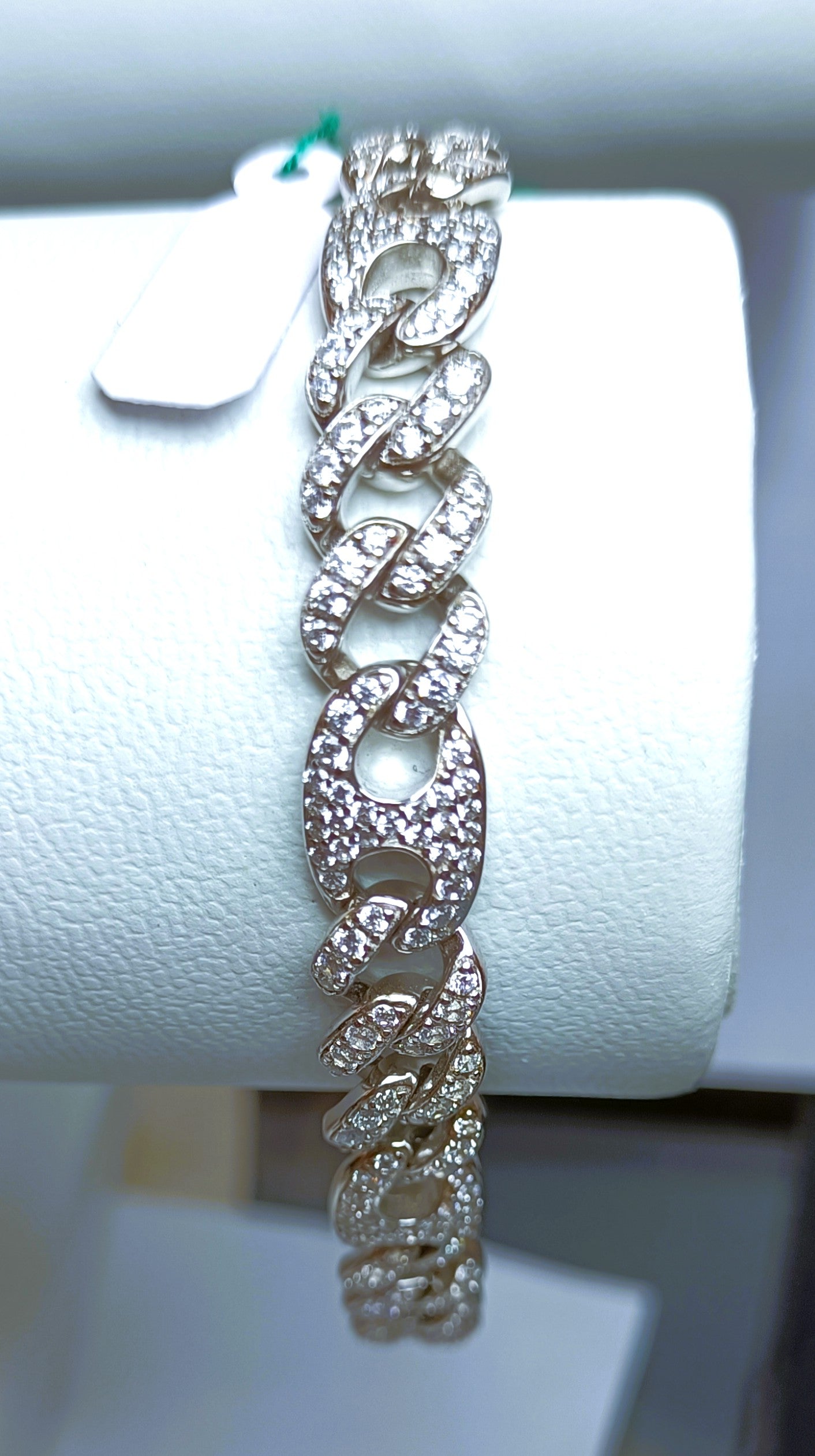 BRACCIALE FEMMINILE IN ARGENTO 925 MOLTO RAFFINATO CUBIC ZIRCONIA