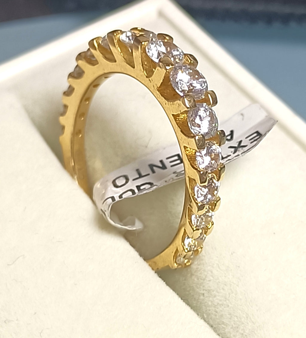 MAXI VERETTA IN ARGENTO 925 E ZIRCONI BIANCHI LUMINOSI