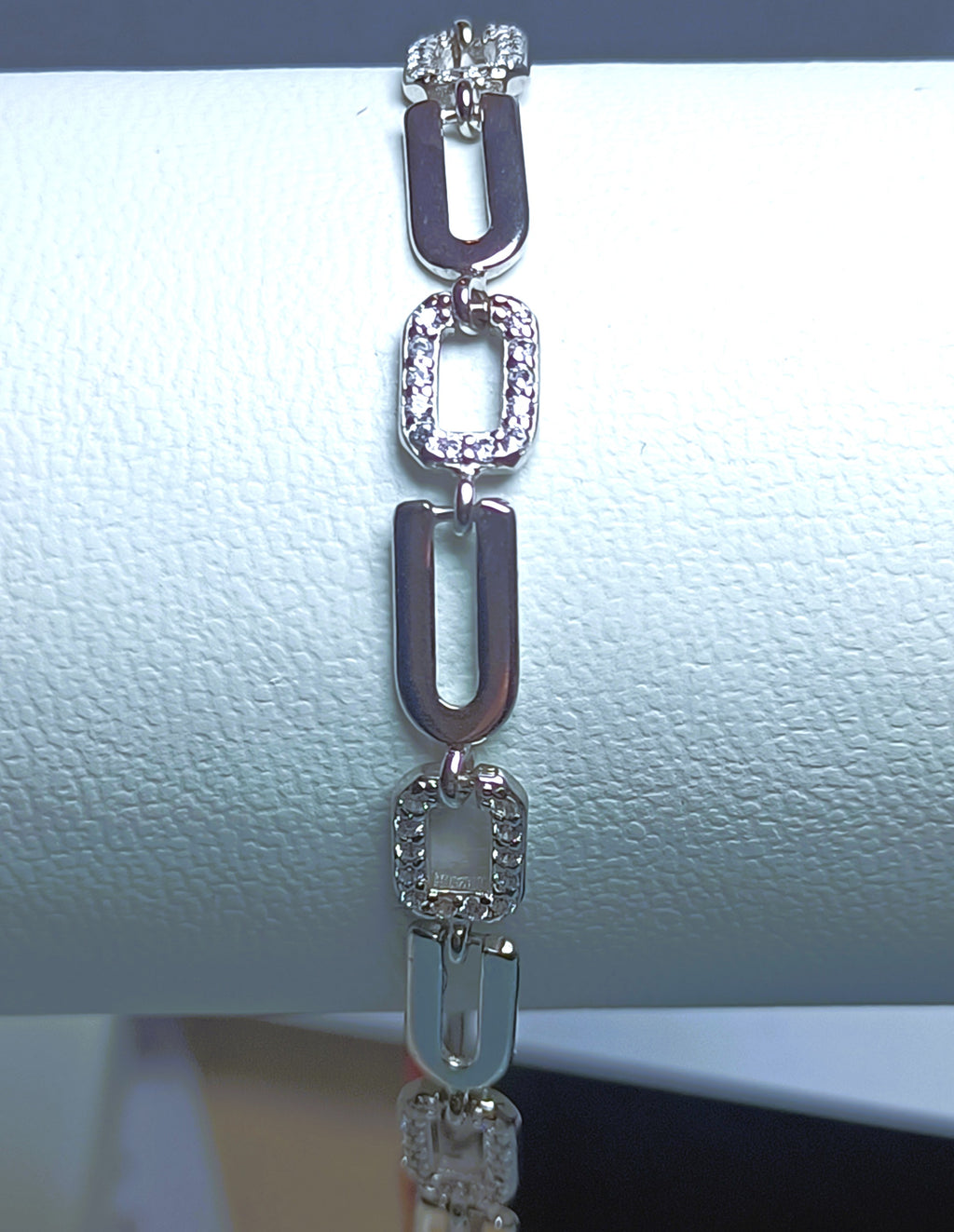 BRACCIALE IN ARGENTO 925 CON ZIRCONI BIANCHI