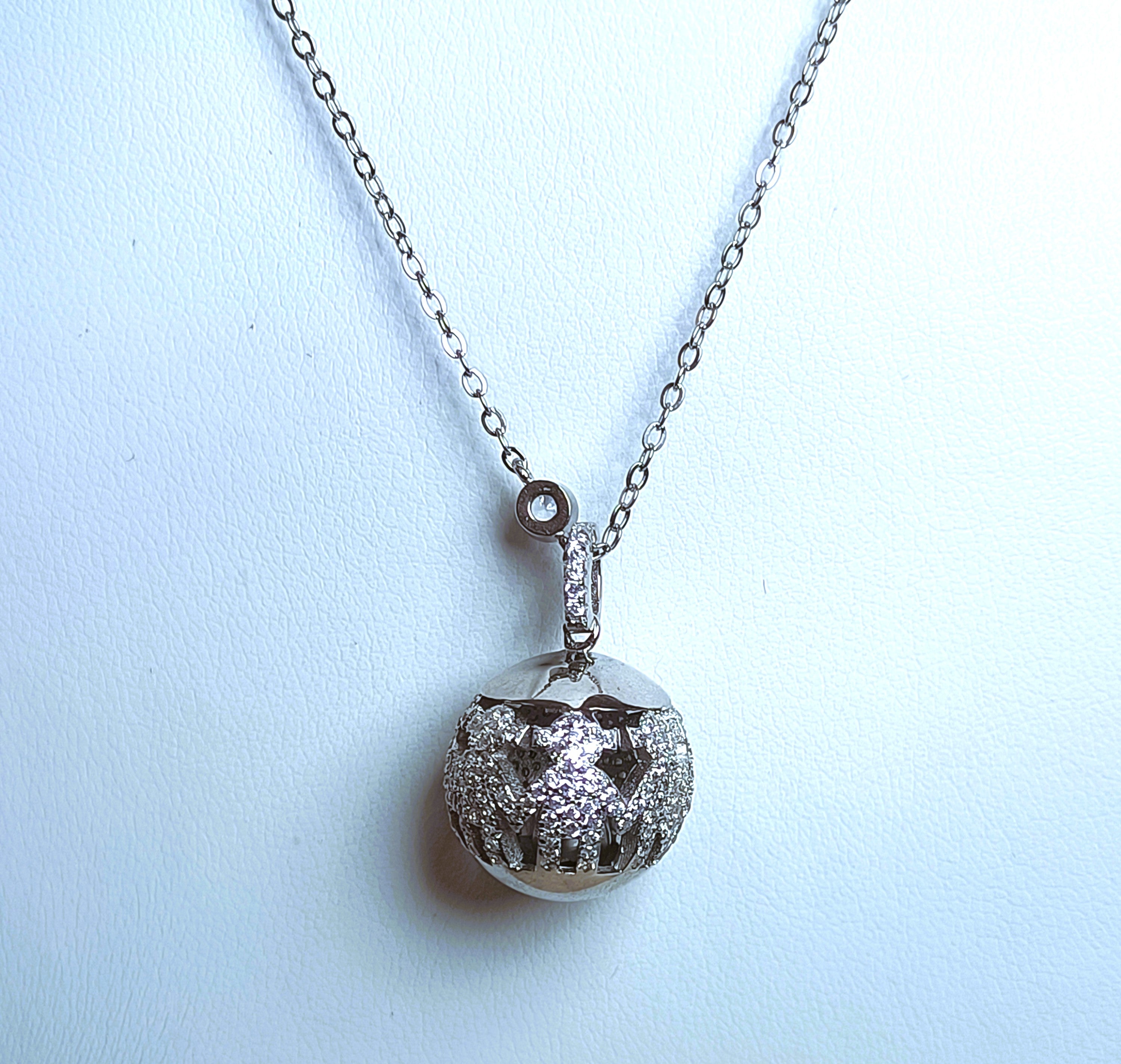 CHIAMA ANGELI IN ARGENTO 925 DESIGN MERAVIGLIOSO