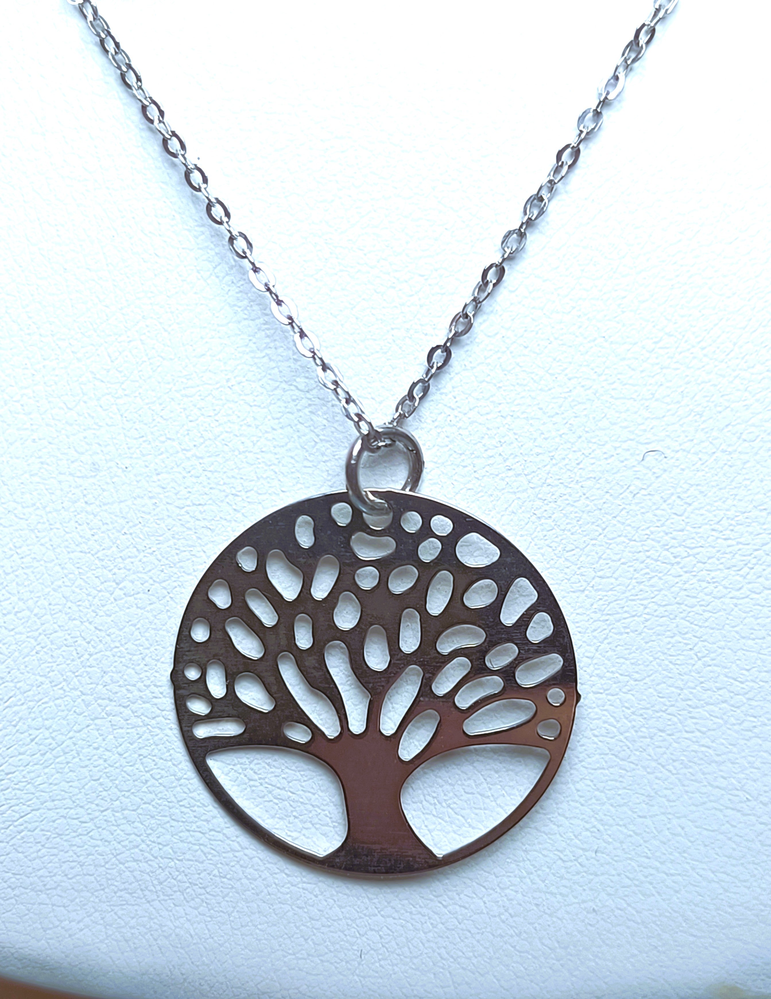 COLLANA ALBERO DELLA VITA IN ARGENTO 925