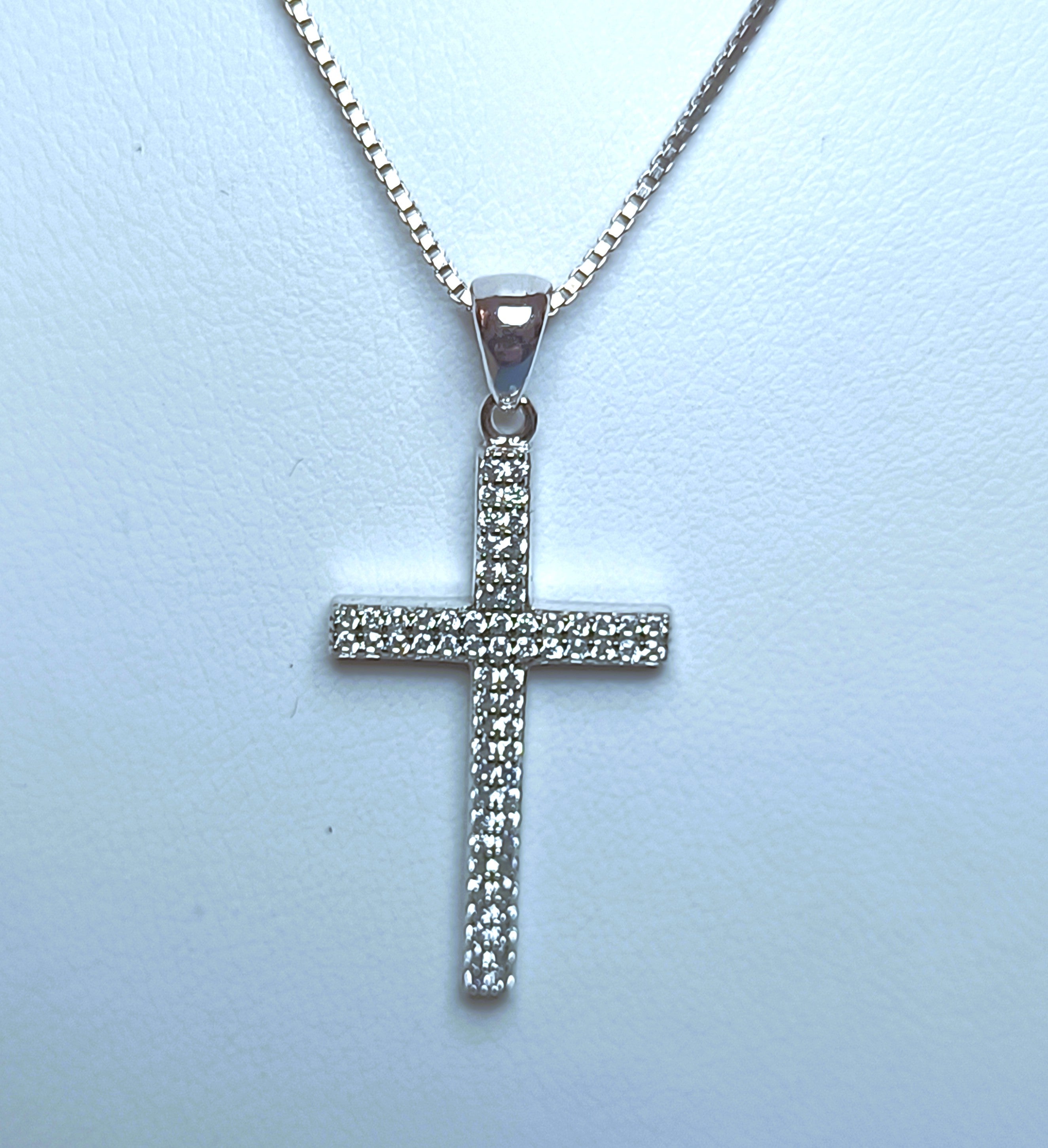 COLLANINA IN ARGENTO 925 CON CROCEFISSO