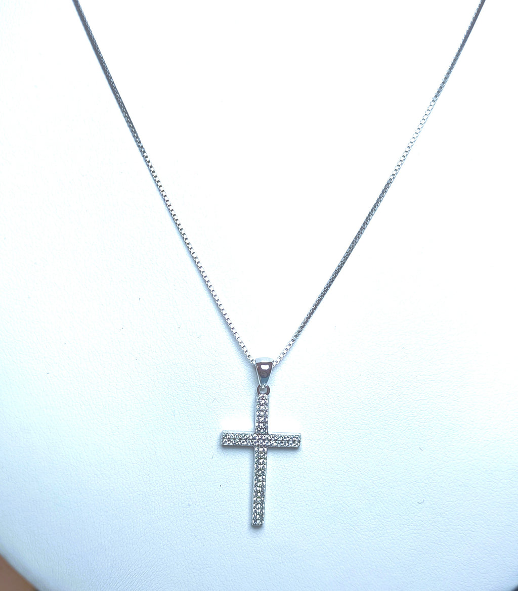 COLLANINA IN ARGENTO 925 CON CROCEFISSO