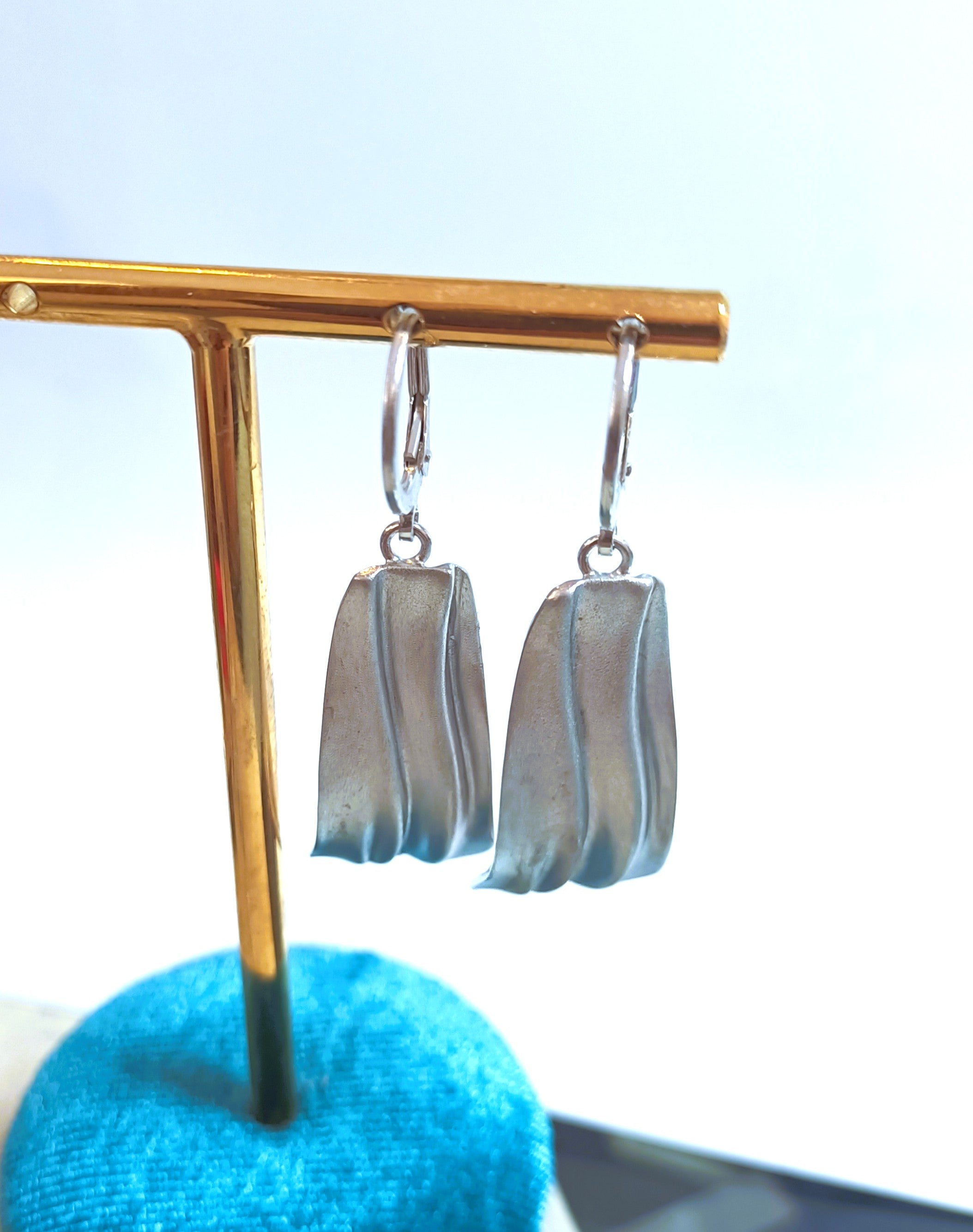 ORECCHINI IN ARGENTO 925 A FOGLIA