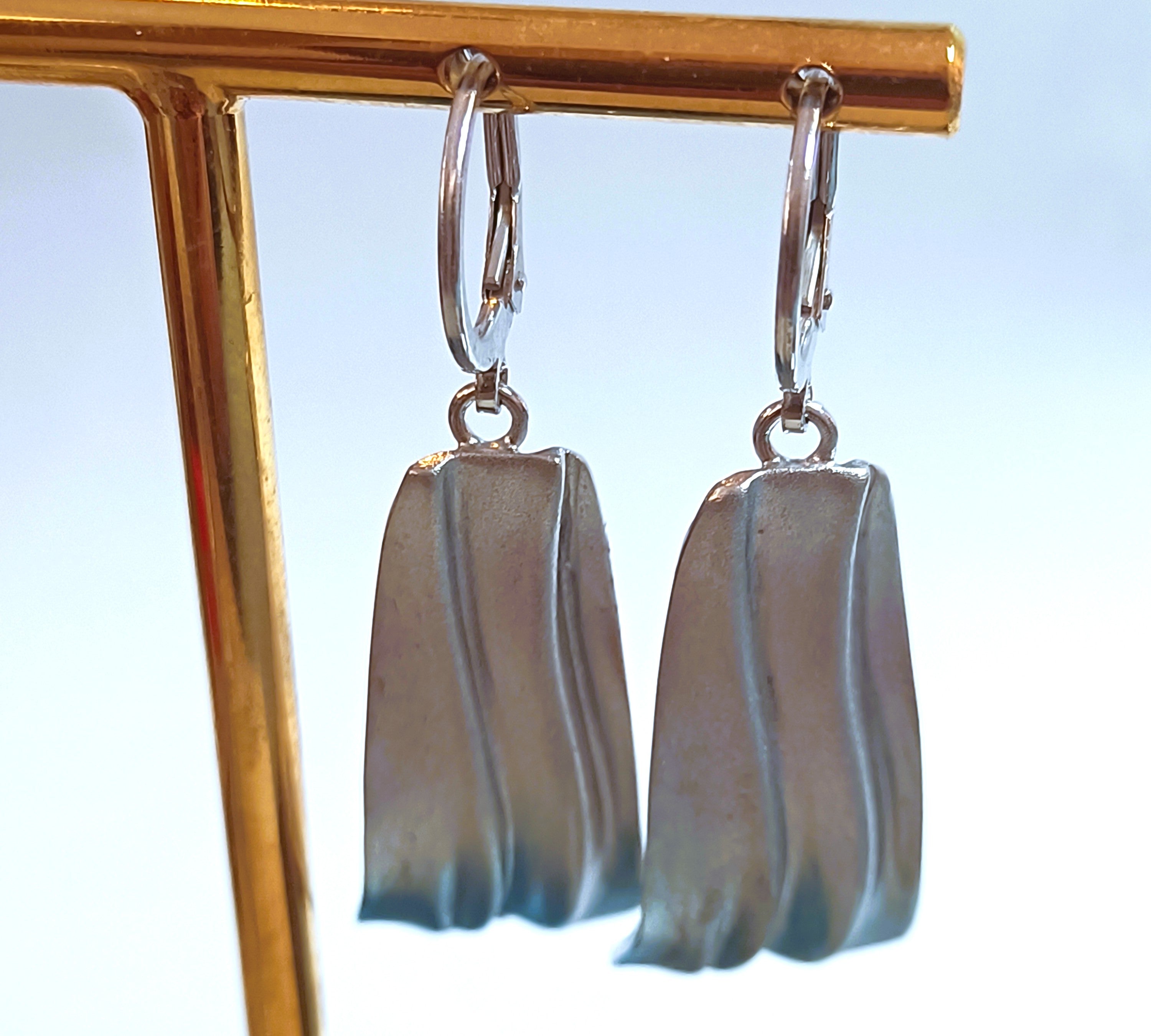 ORECCHINI IN ARGENTO 925 A FOGLIA