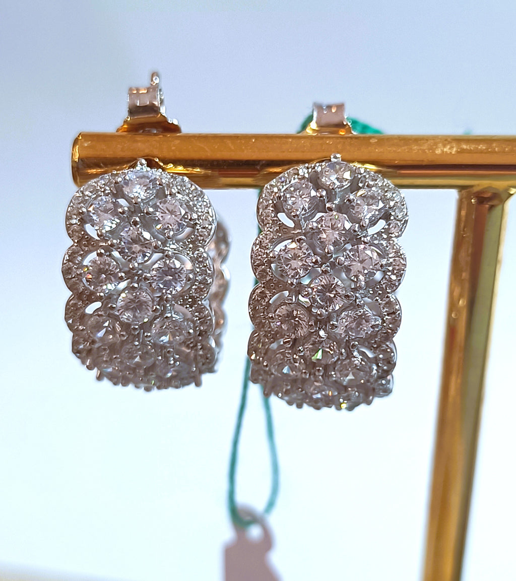 ORECCHINI IN ARGENTO 925 CON ZIRCONI FANTASTICI