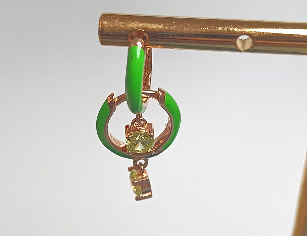 CAMPANELLINE IN ARGENTO 925 PER BIMBI CON CIONDOLINO LUMINOSO