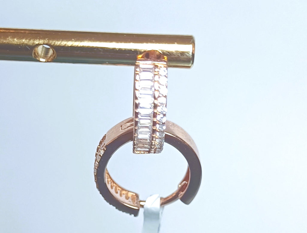 CERCHIETTI IN ARGENTO 925 ROSE'