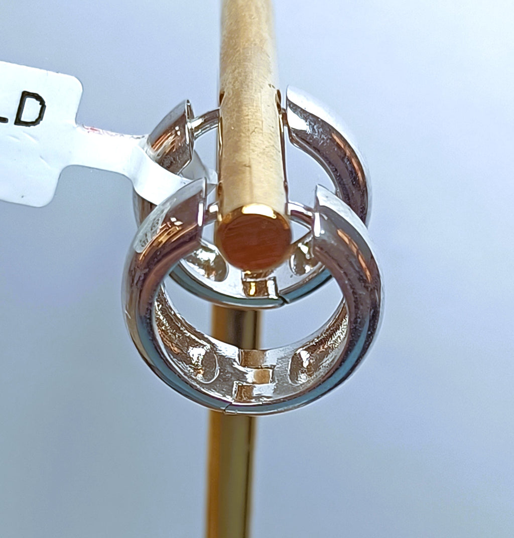 CLASSICI CERCHIETTI COPRI LOBO IN ARGENTO 925