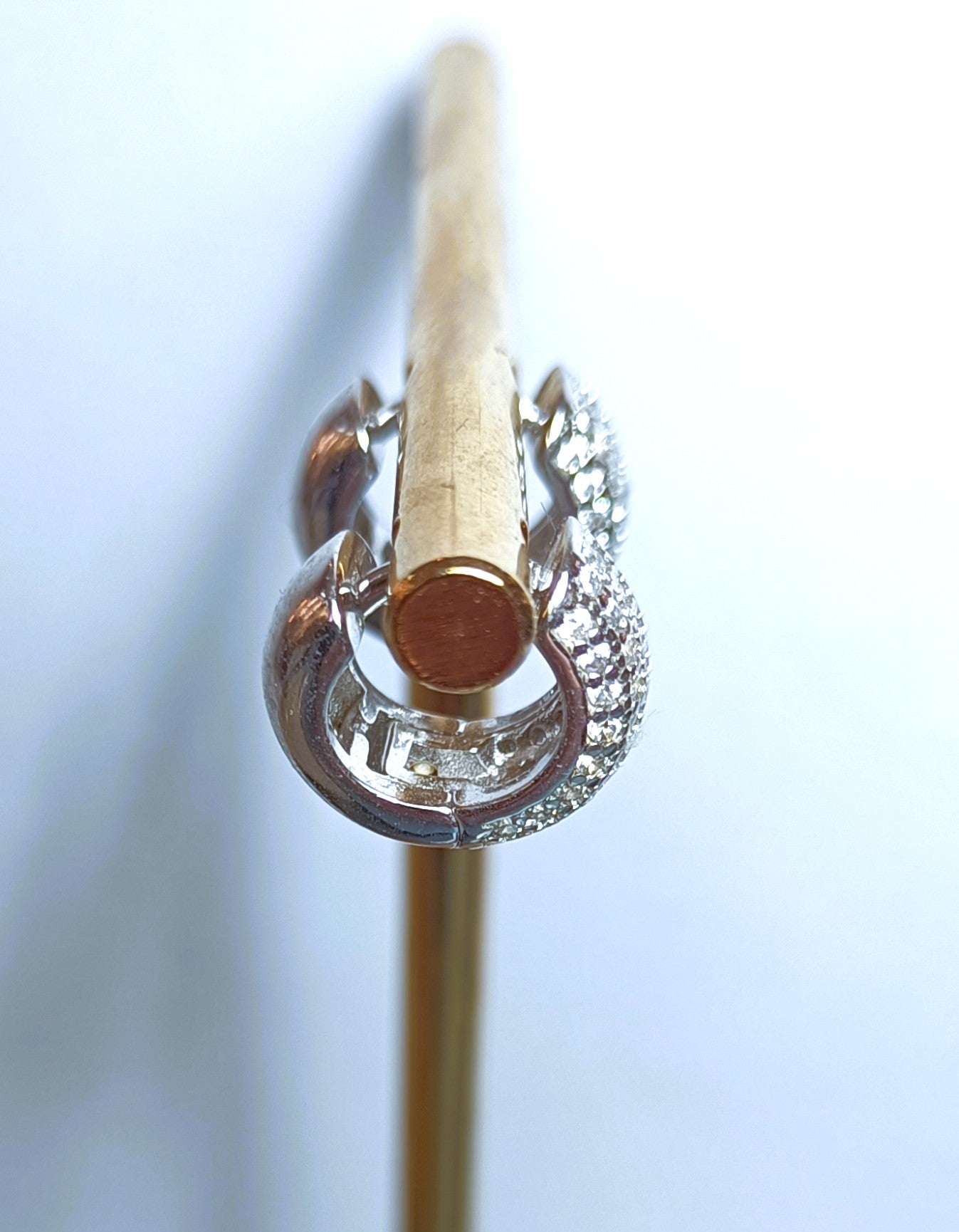 PICCOLI CERCHI ELEGANTISSIMI IN ARGENTO 925 E ZIRCONI BIANCHI