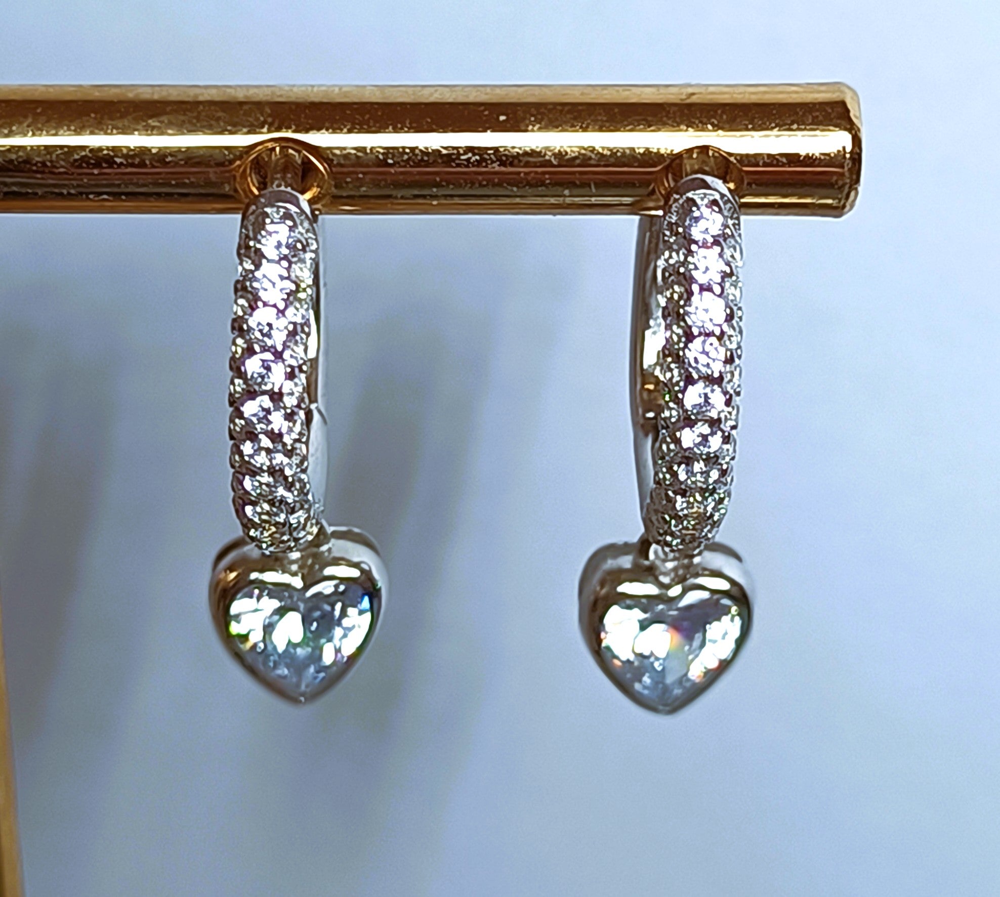 CERCHIETTI IN ARGENTO 925 CON CUORICINI LUMINOSI