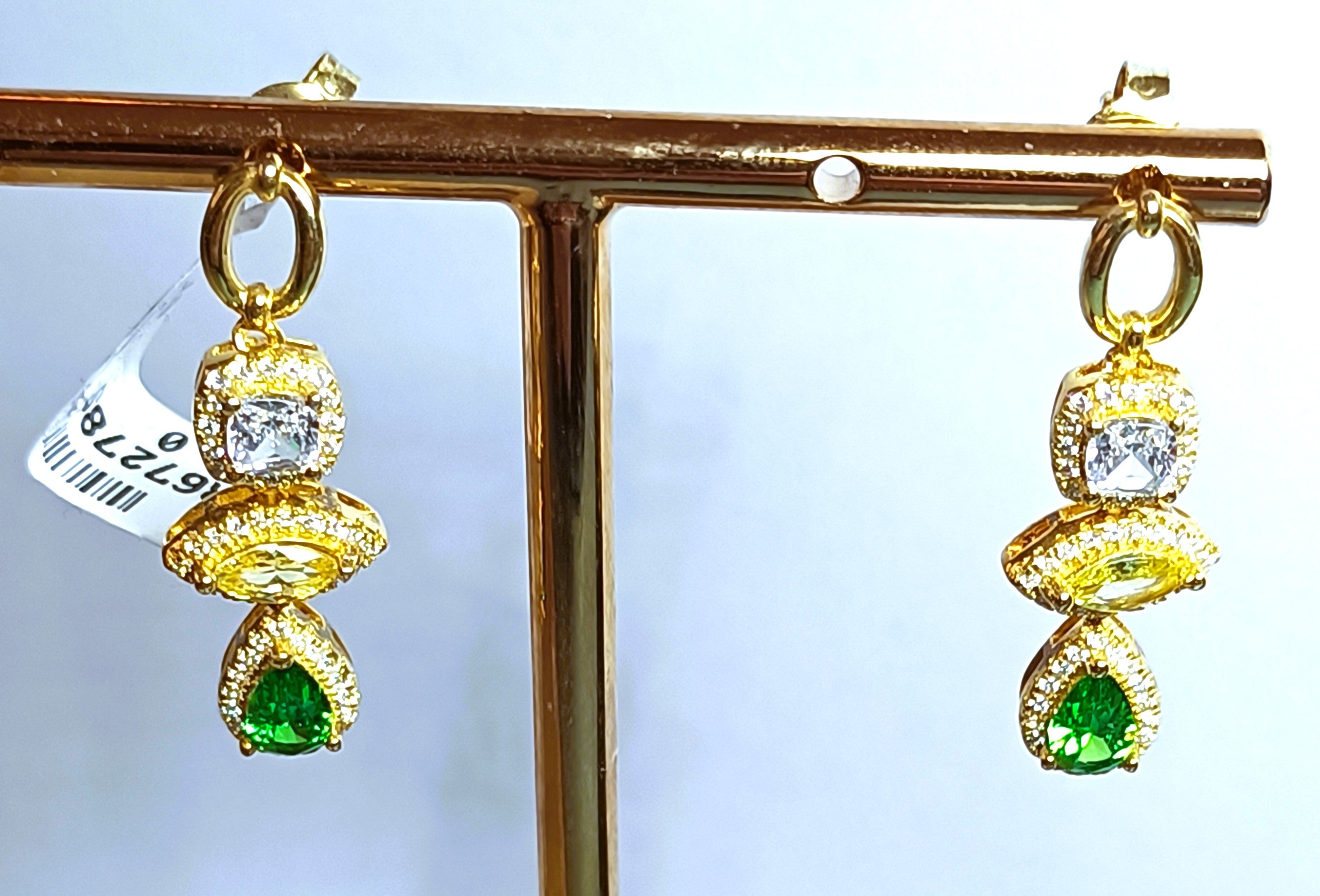 ORECCHINI IN ARGENTO 925 PENDENTI CON PIETRE MERAVIGLIOSE