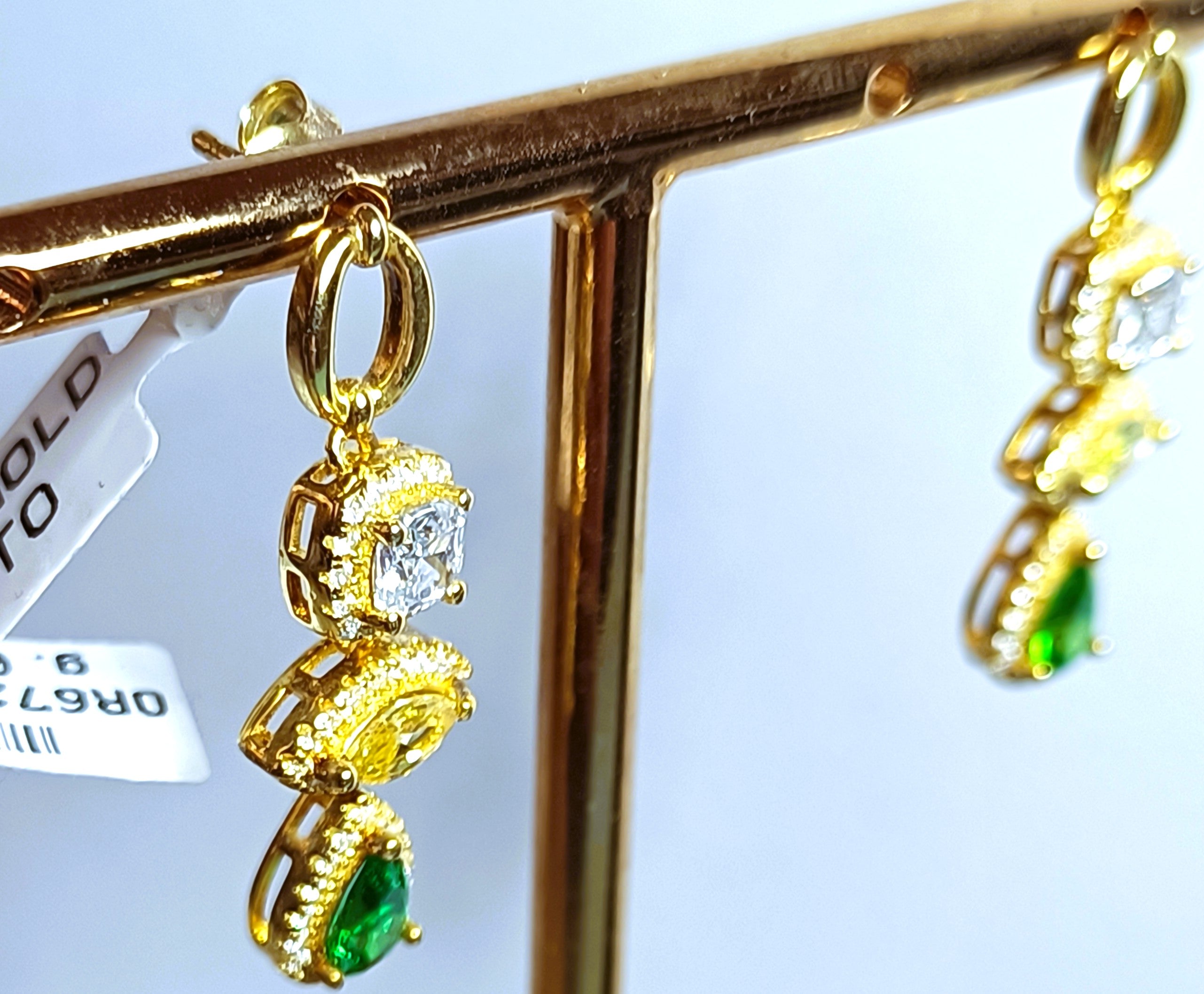 ORECCHINI IN ARGENTO 925 PENDENTI CON PIETRE MERAVIGLIOSE