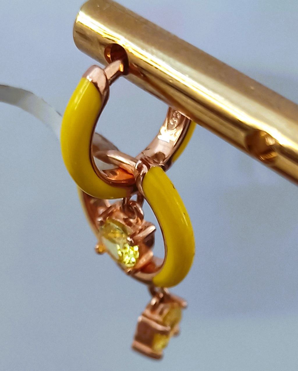 CAMPANELLINE IN ARGENTO 925 PER BIMBI CON CIONDOLINO LUMINOSO