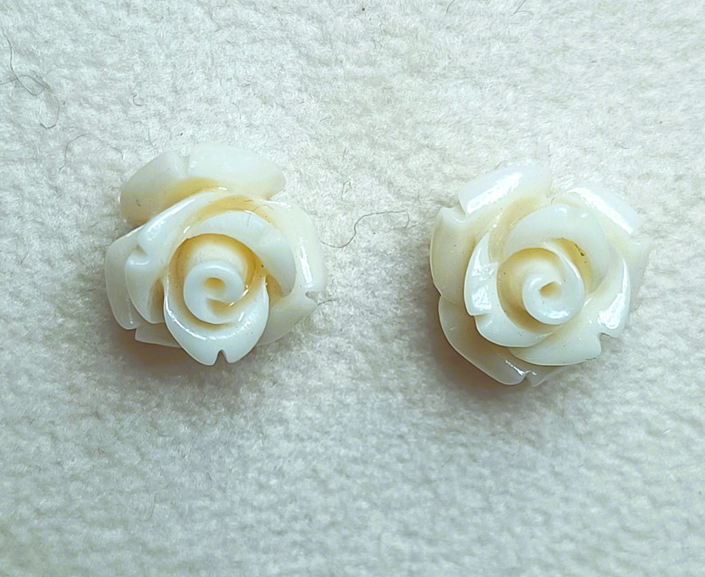 ORECCHINI A FORMA DI ROSA IN ARGENTO 925