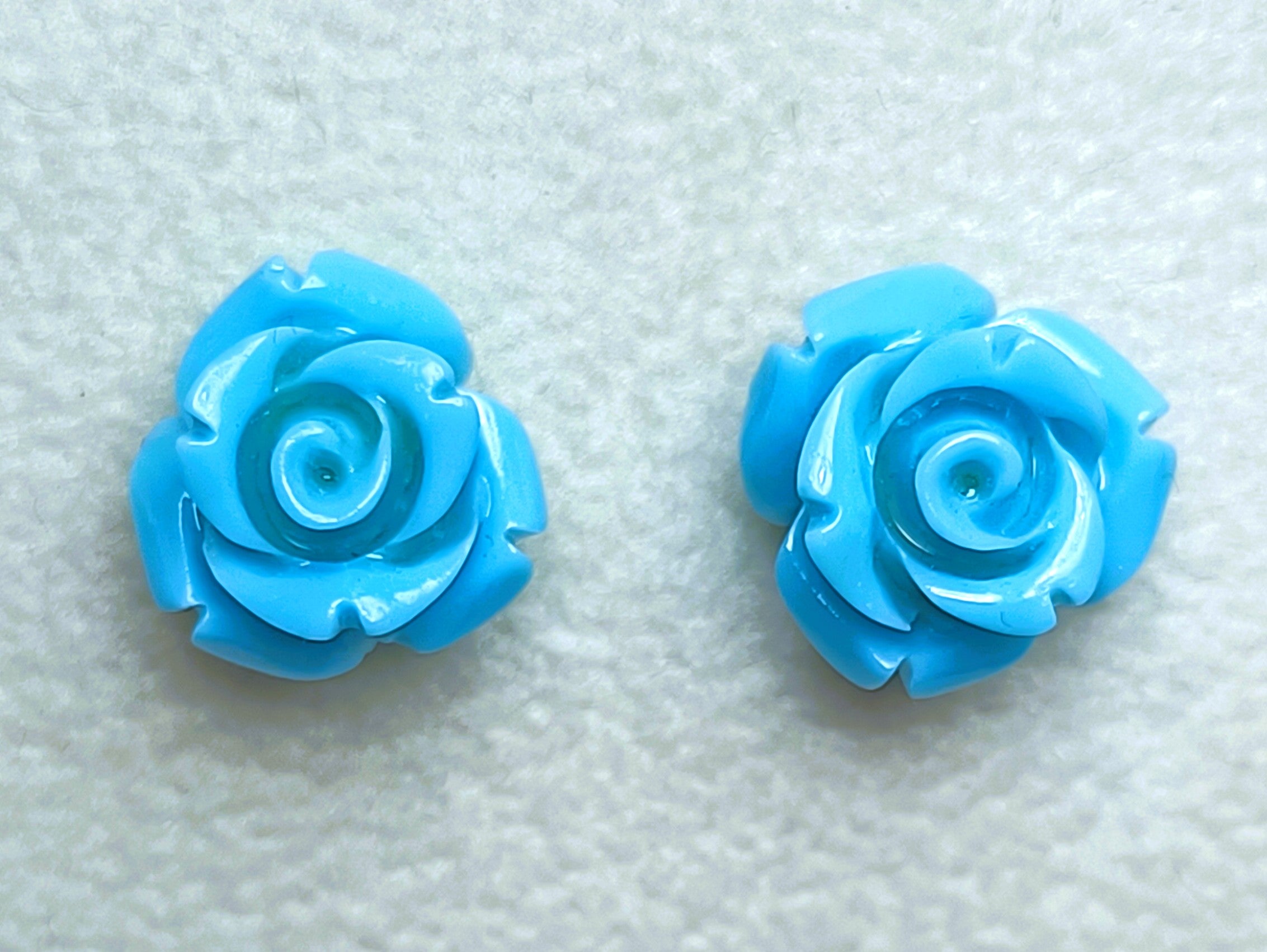 ORECCHINI A FORMA DI ROSA IN ARGENTO 925