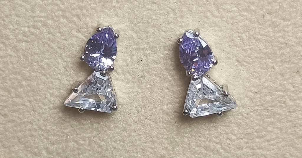 ORECCHINI IN ARGENTO 925 E PIETRE COLORATE PENDENTI