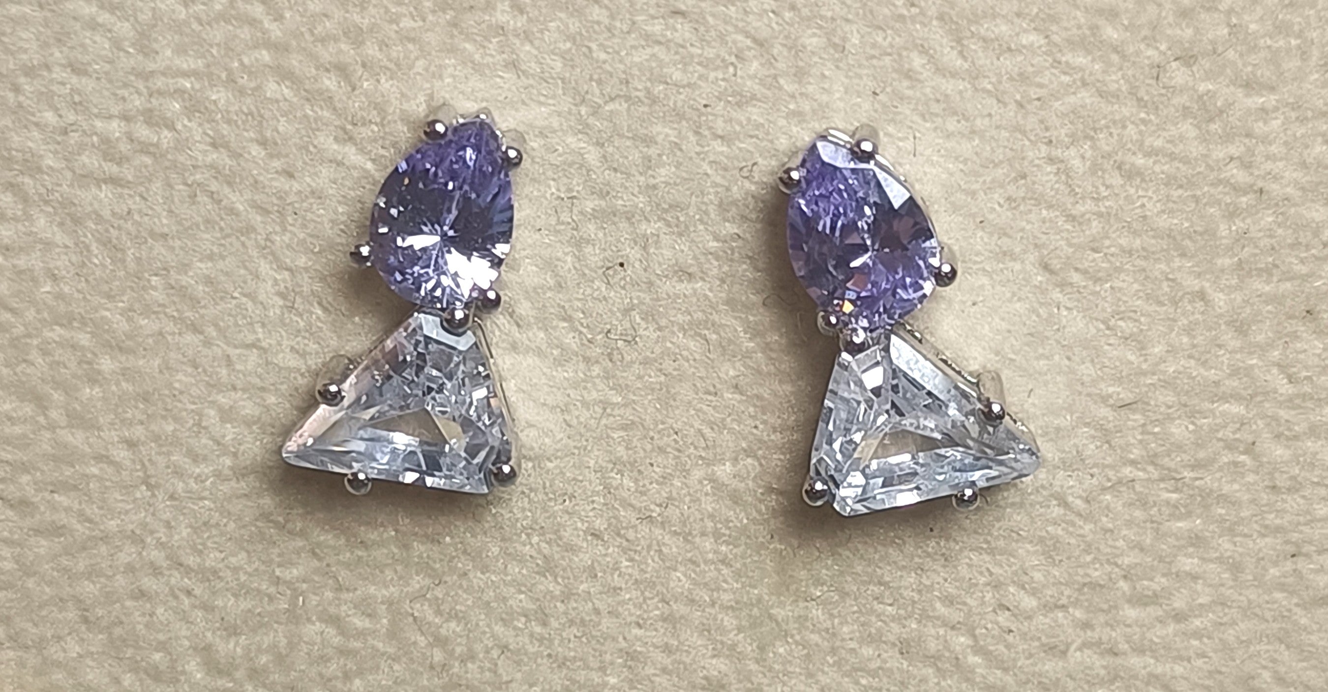 ORECCHINI IN ARGENTO 925 E PIETRE COLORATE PENDENTI