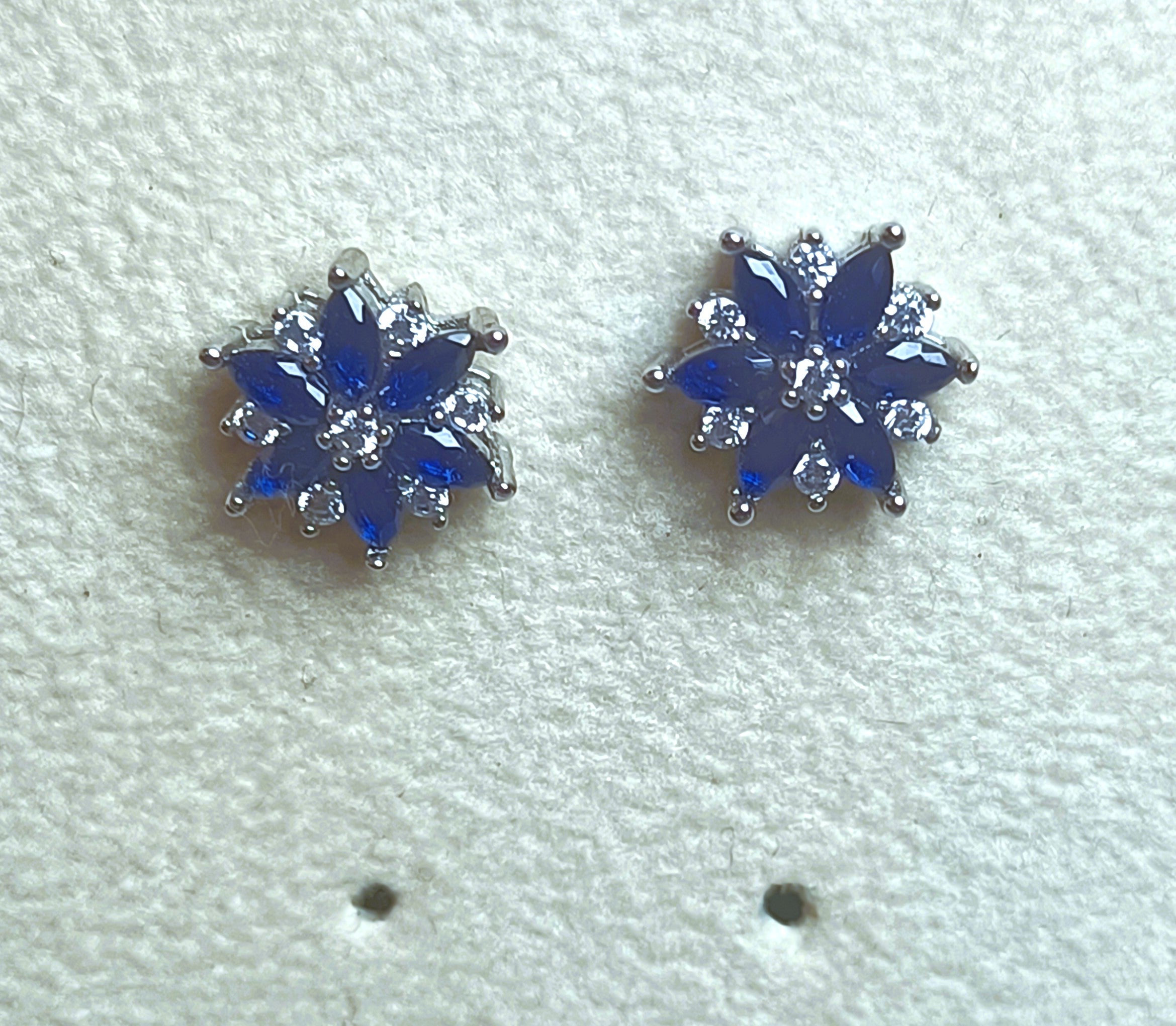 ORECCHINI IN ARGENTO 925 E PIETRE DI COLORE CON ZIRCONI