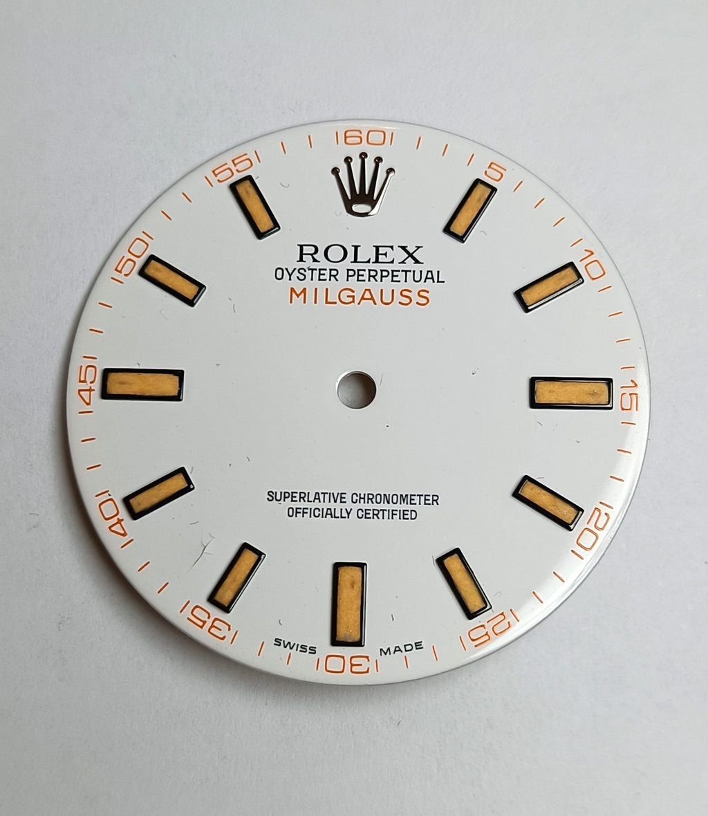 QUADRANTE ROLEX MILGAUSS ORIGINALE
