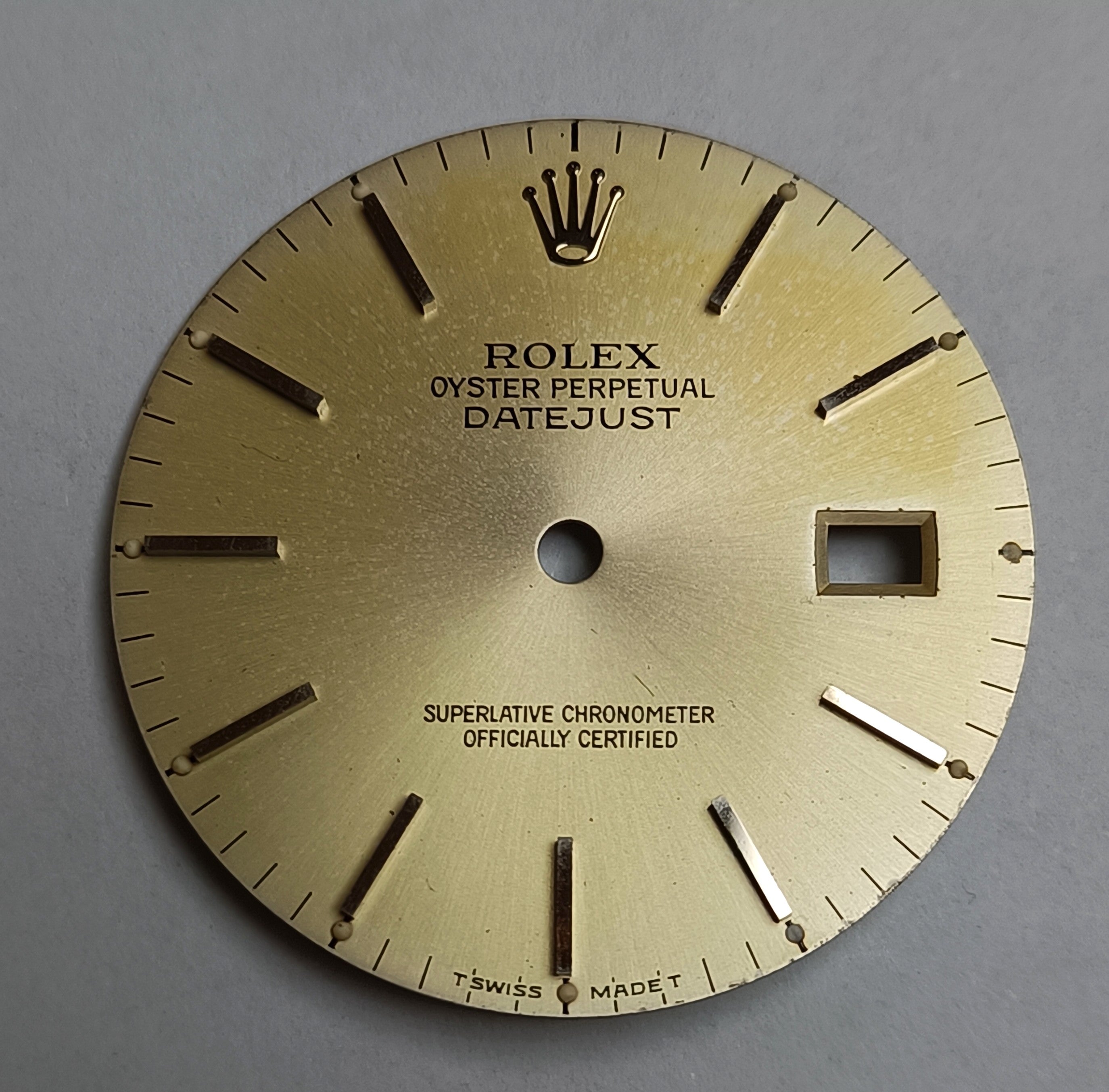 QUADRANTE ORIGINALE ROLEX DATEJUST