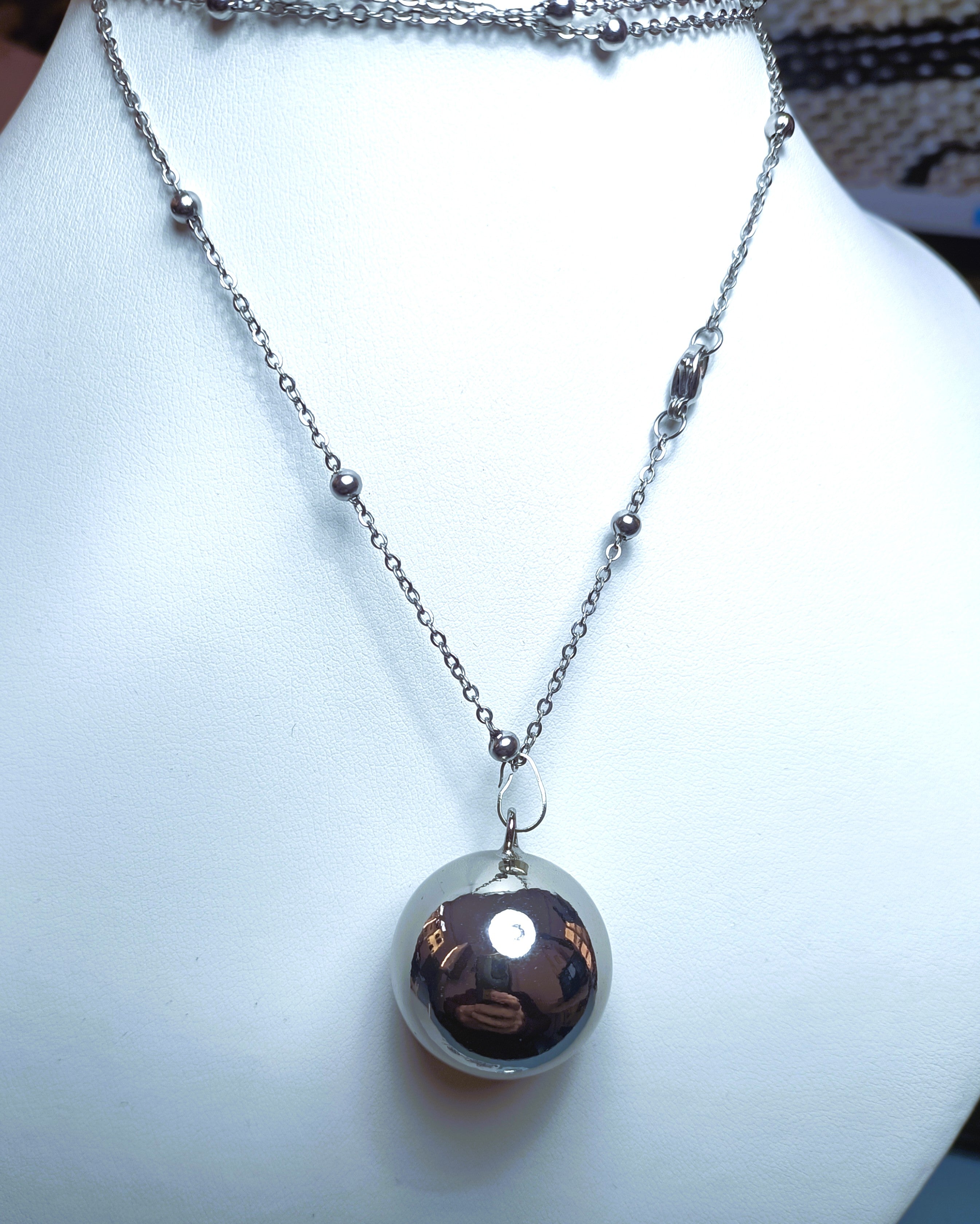 CHIAMA ANGELI IN ACCIAIO ANALLERGICO