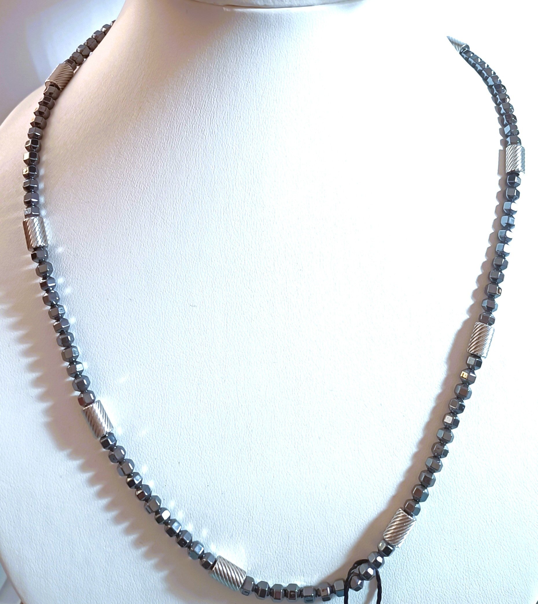 COLLANINA IN ACCIAO "ROSSO AMANTE"