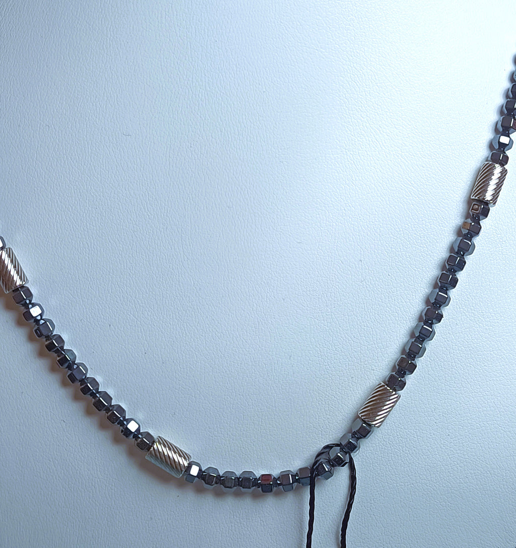 COLLANINA IN ACCIAO "ROSSO AMANTE"