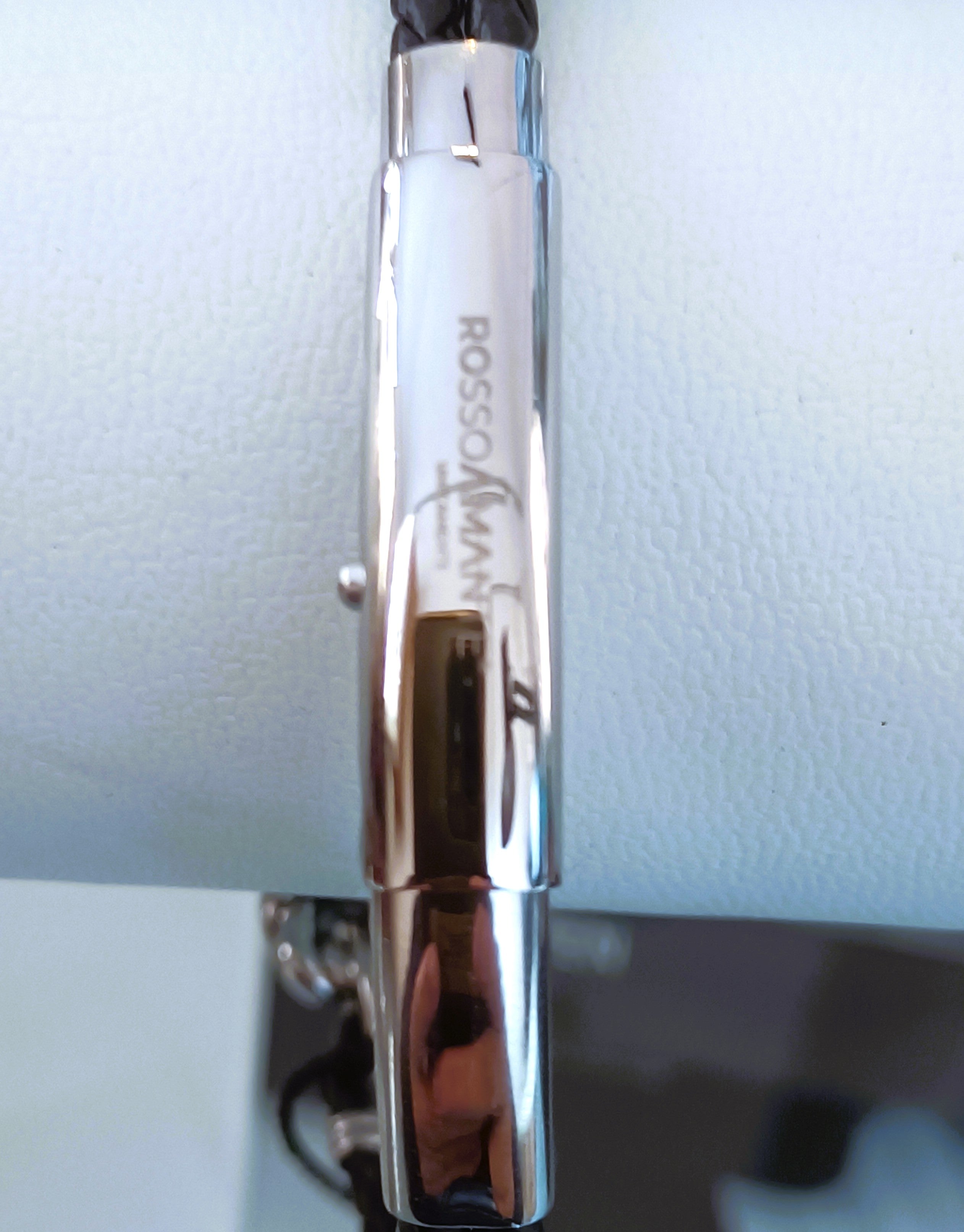 BRACCIALE ACCIAIO "ROSSO AMANTE" NODINI  E PELLE