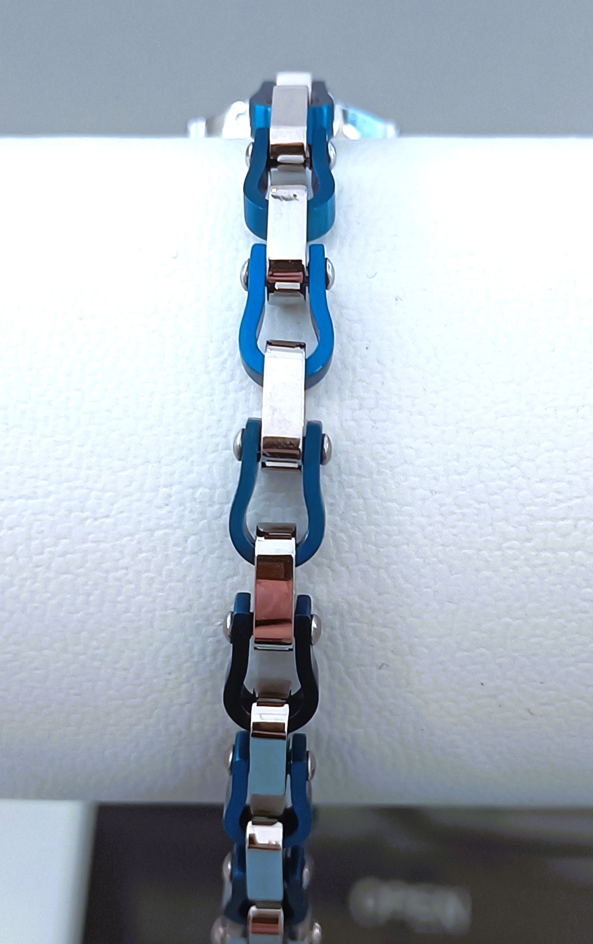 BRACCIALE IN ACCIAIO ANALLERGICO "ROSSO AMANTE"