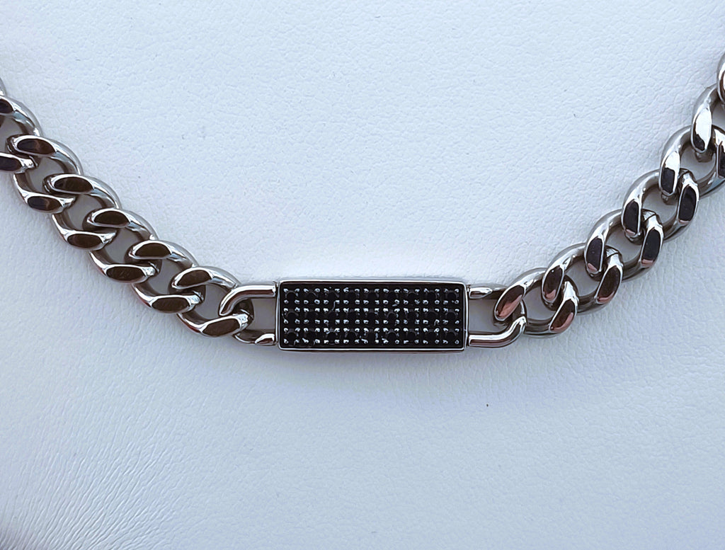 COLLANA IN ACCIAIO ANALLERGICO "ROSSO AMANTE"