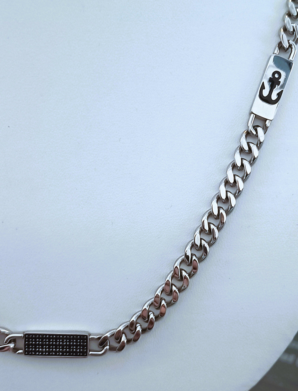 COLLANA IN ACCIAIO ANALLERGICO "ROSSO AMANTE"