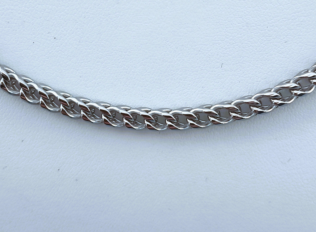 COLLANA GIROCOLLO UOMO ACCIAIO "ROSSO AMANTE