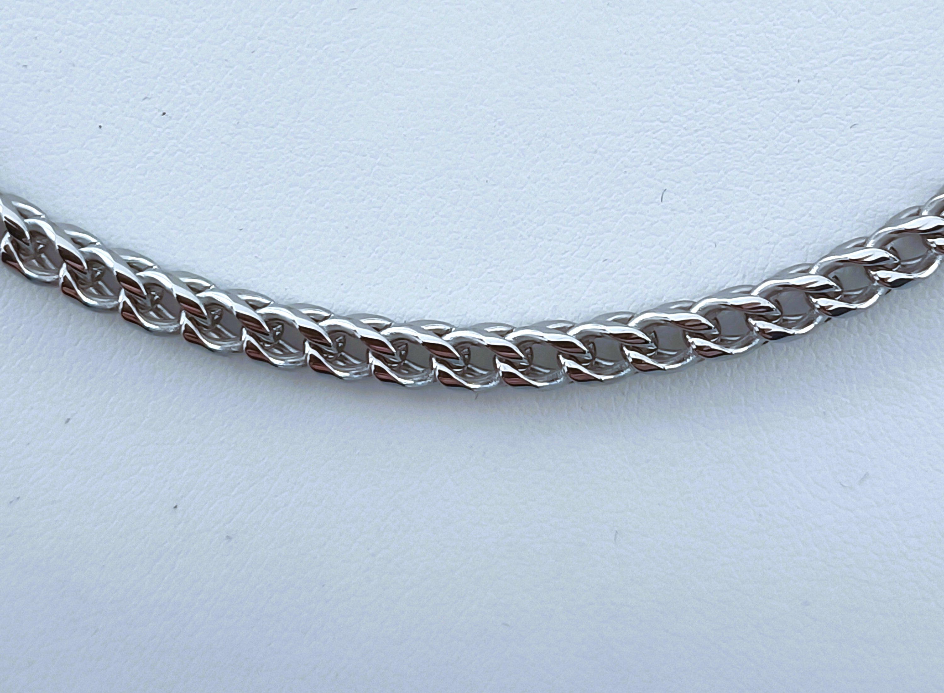 COLLANA GIROCOLLO UOMO ACCIAIO "ROSSO AMANTE