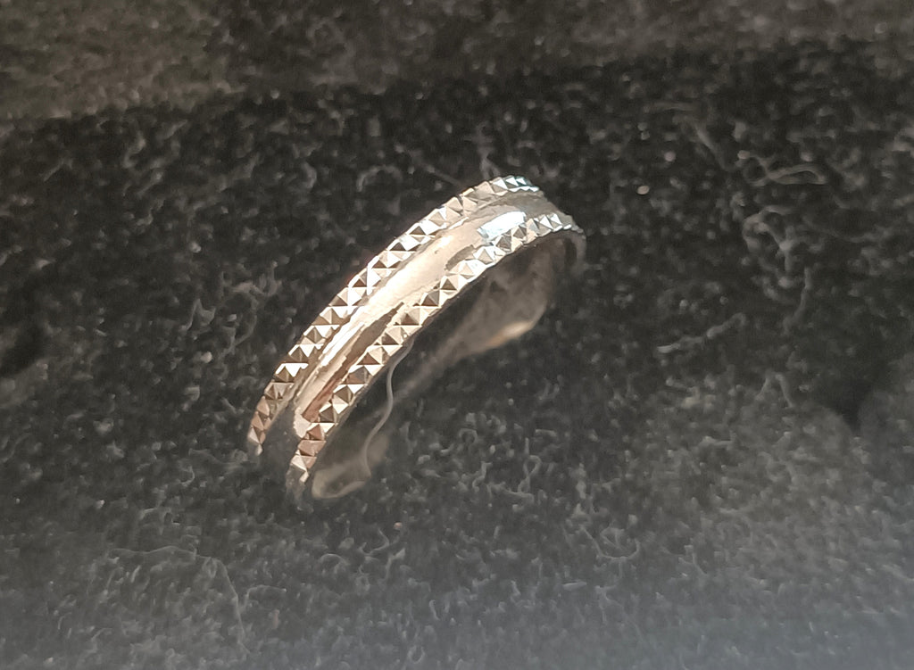 FEDI UOMO    "CONTE'" IN ARGENTO 925 VERSIONE MISURA 19